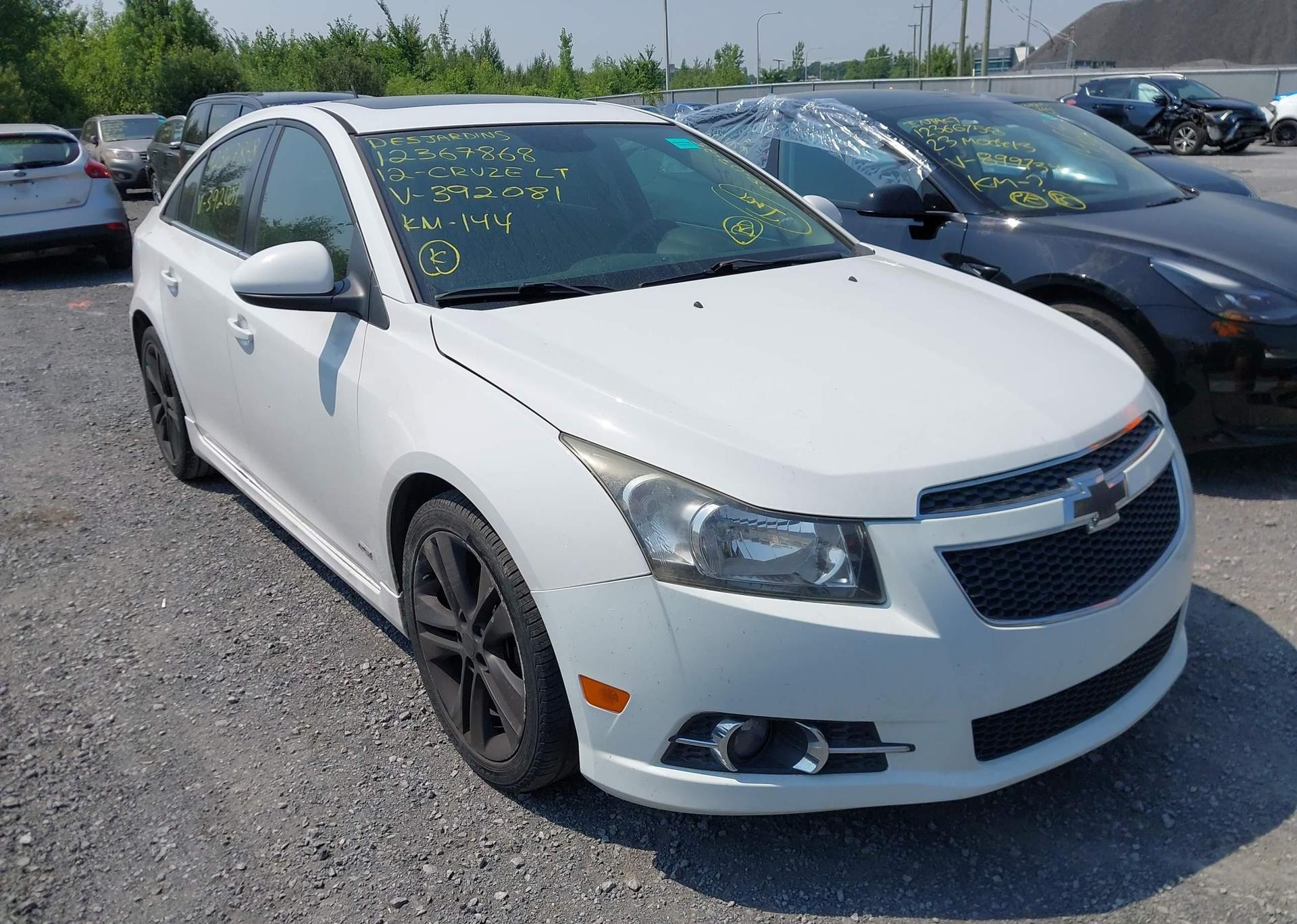 2012 CHEVROLET CRUZE LT