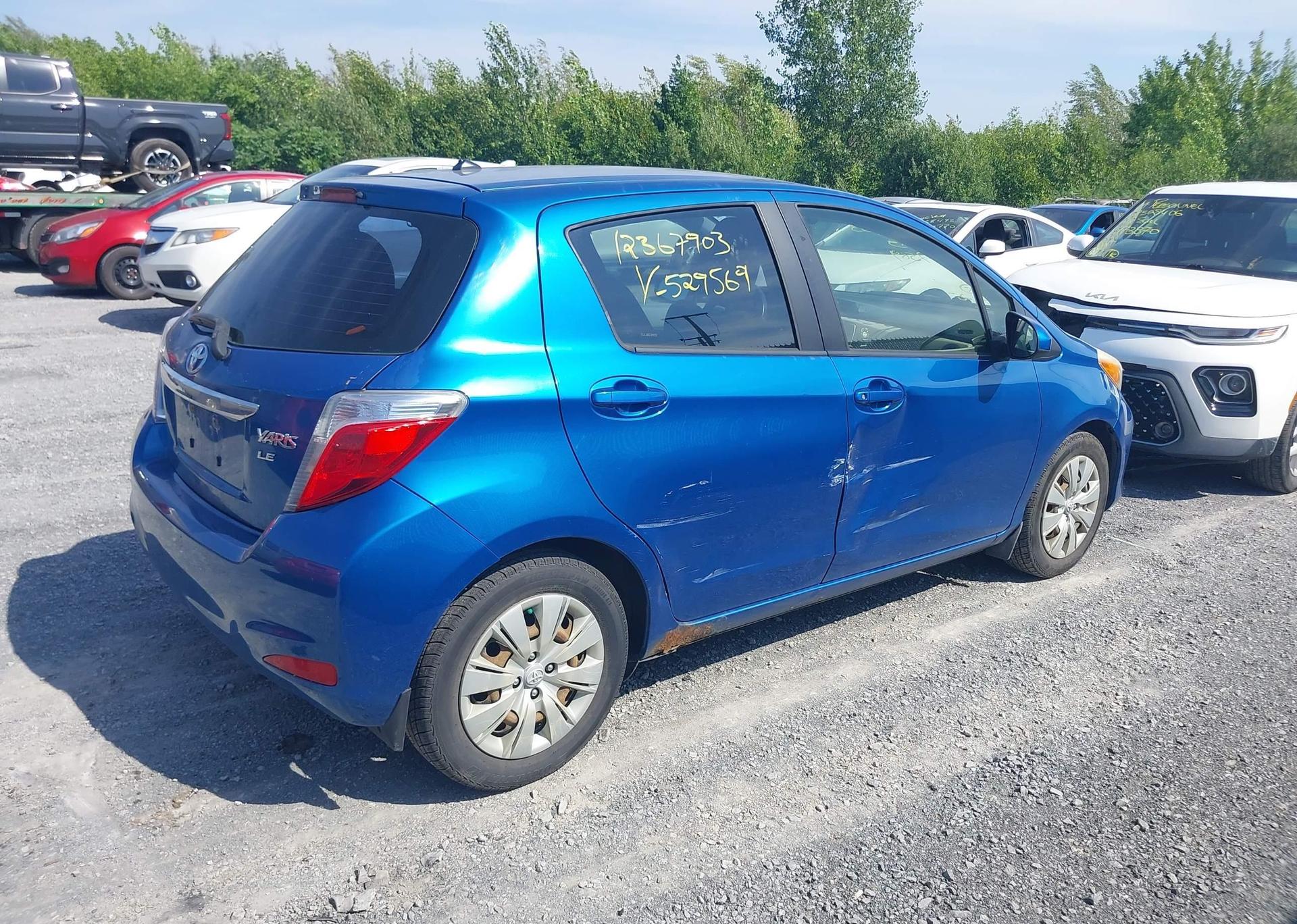 2012 TOYOTA YARIS