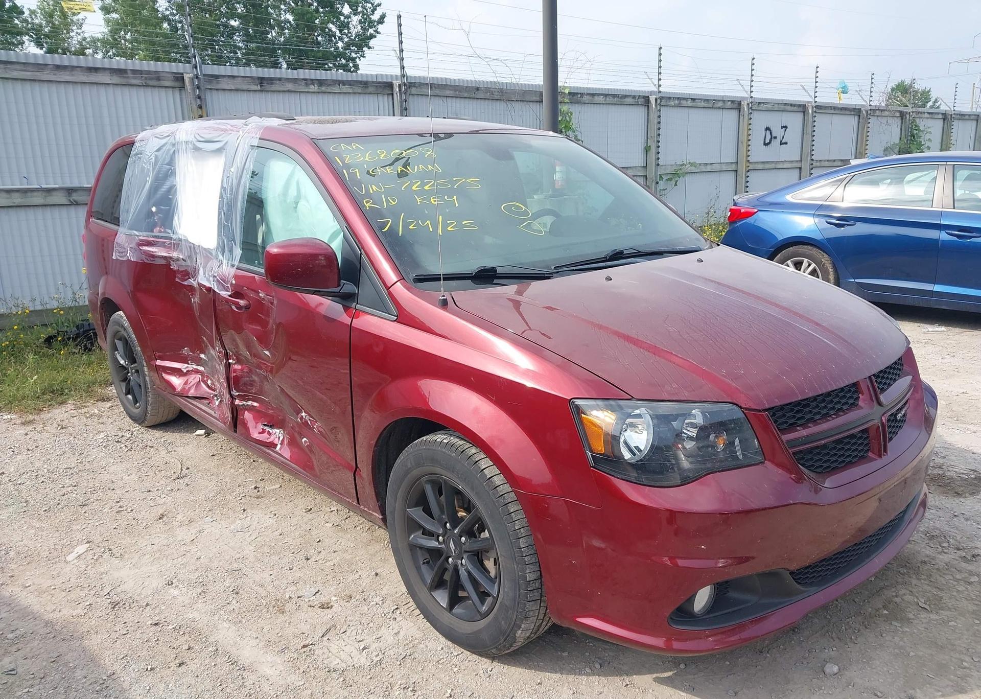 2019 DODGE GRAND CARAVAN GT