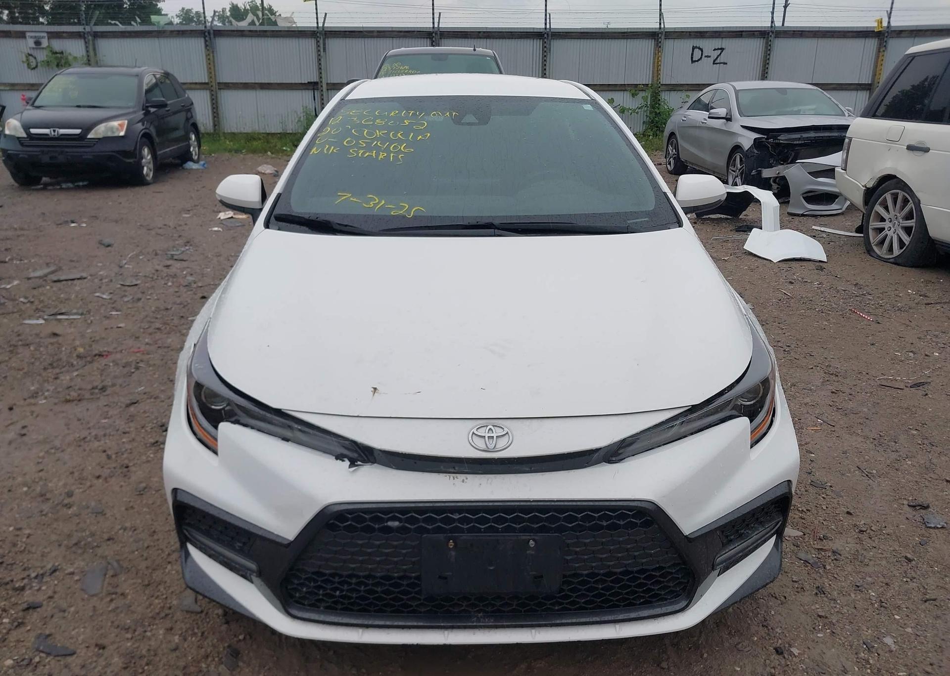 2020 TOYOTA COROLLA SE