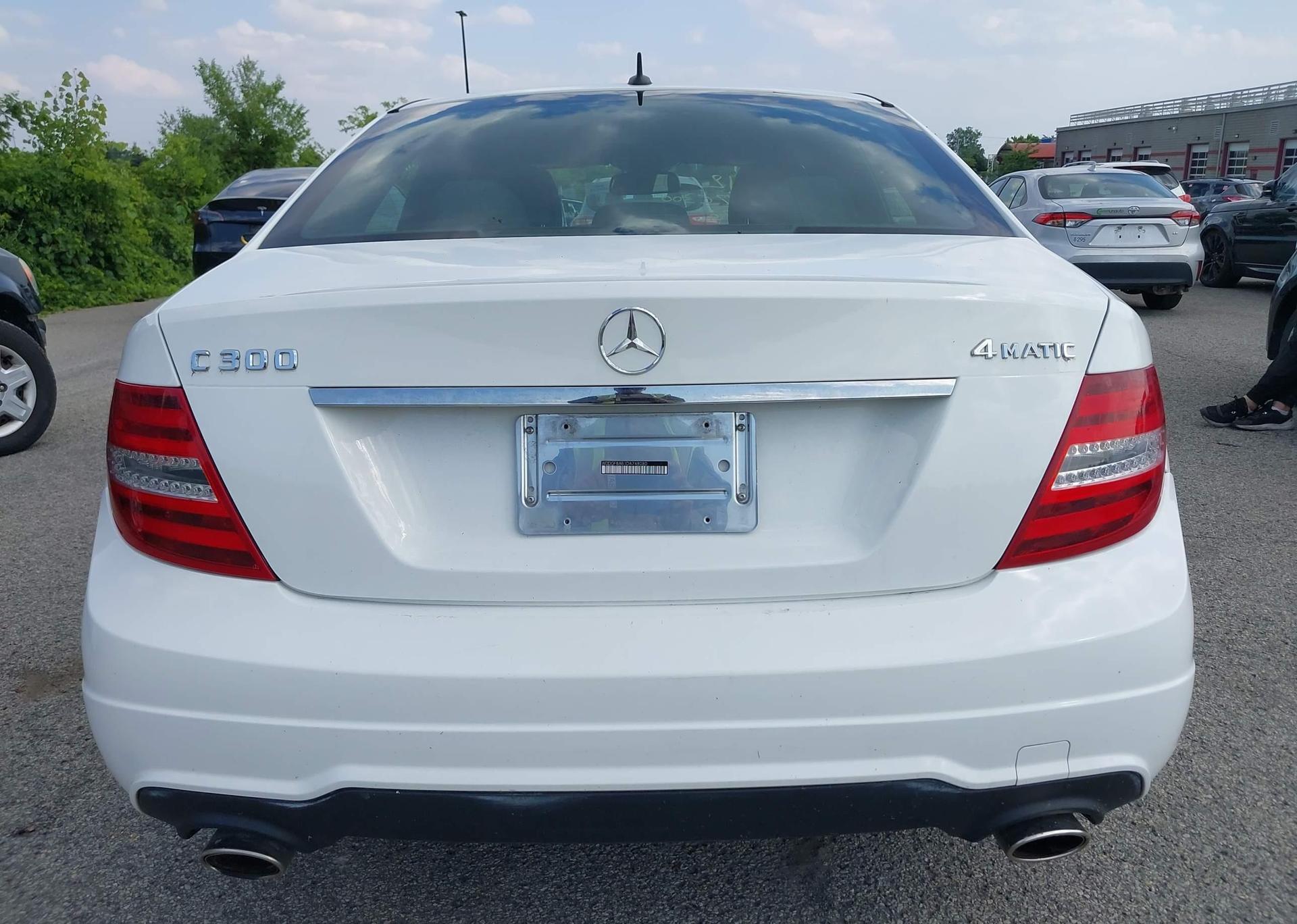 2013 MERCEDES-BENZ C 300 4MATIC