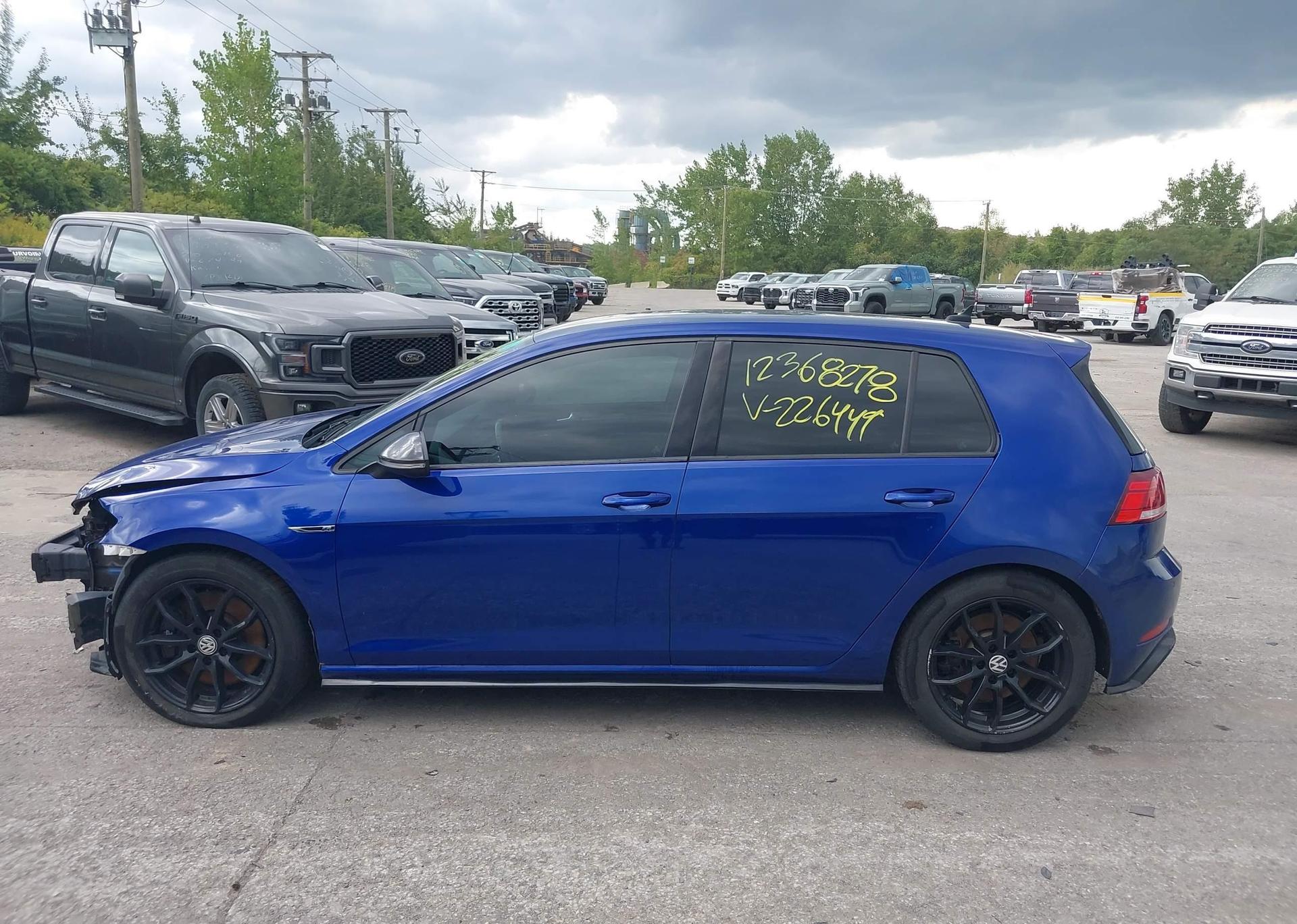 2019 VOLKSWAGEN GOLF R