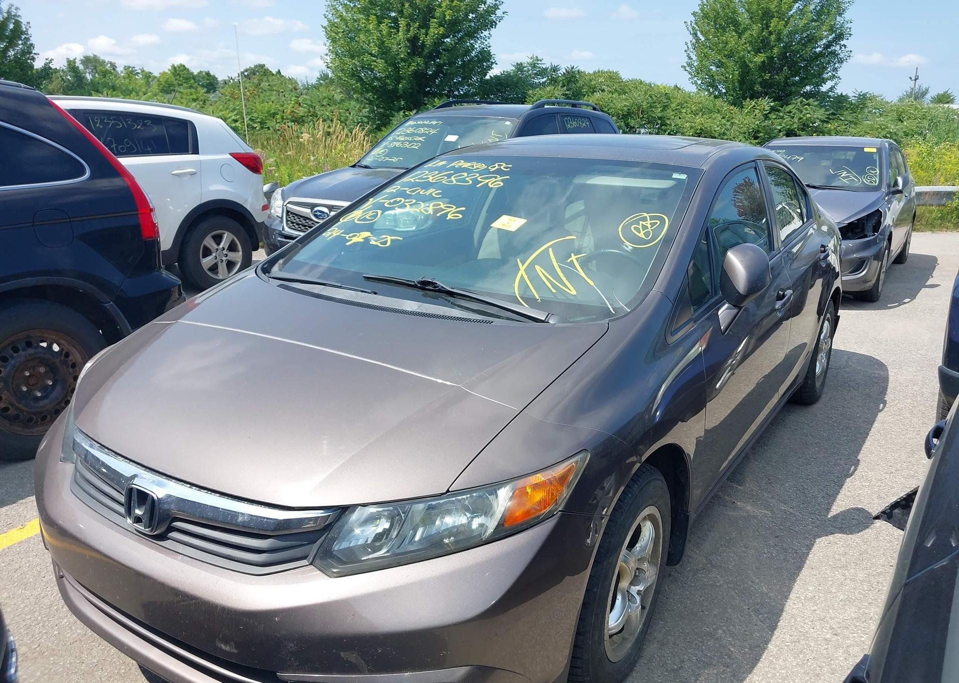 2012 HONDA CIVIC LX