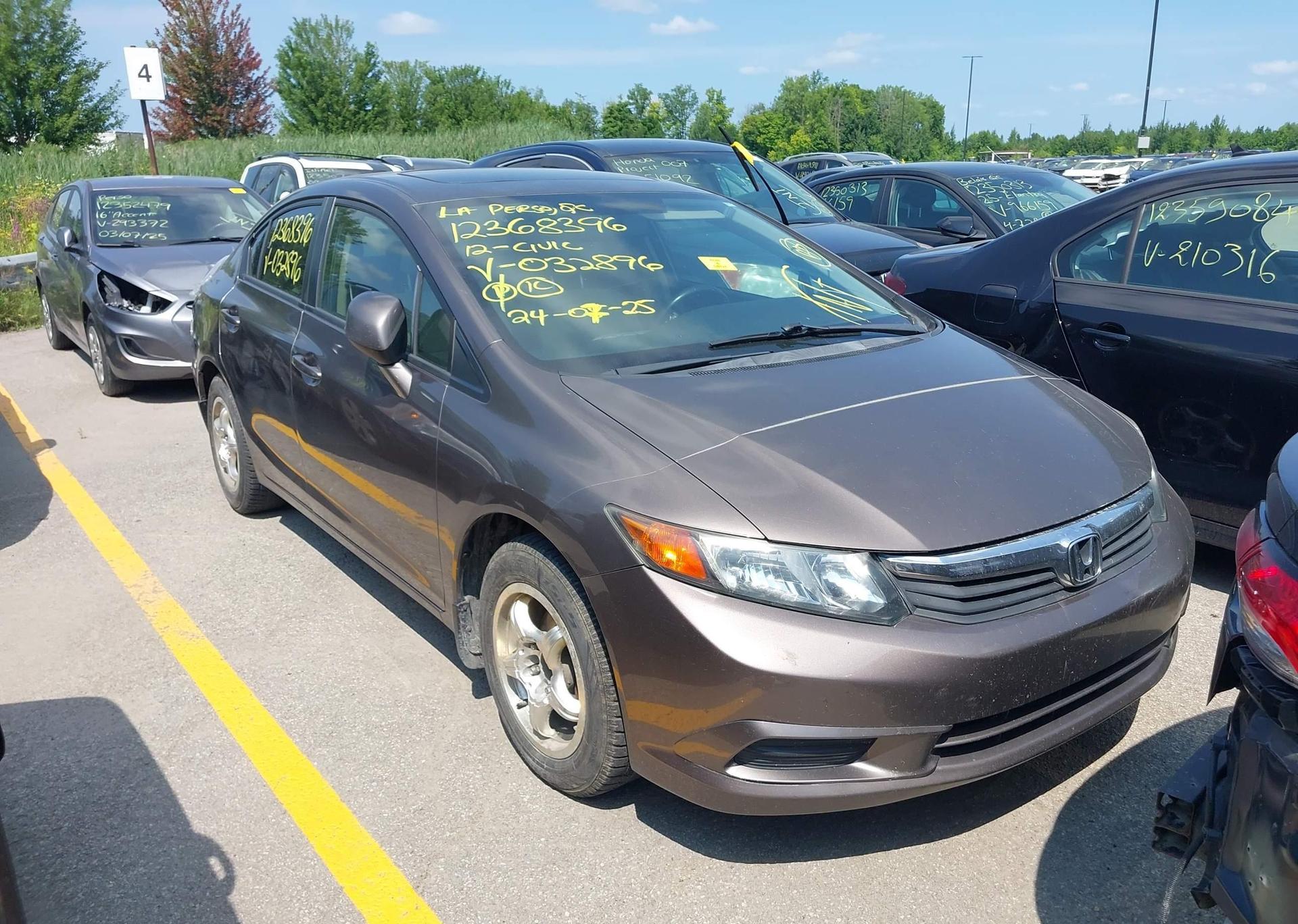 2012 HONDA CIVIC LX