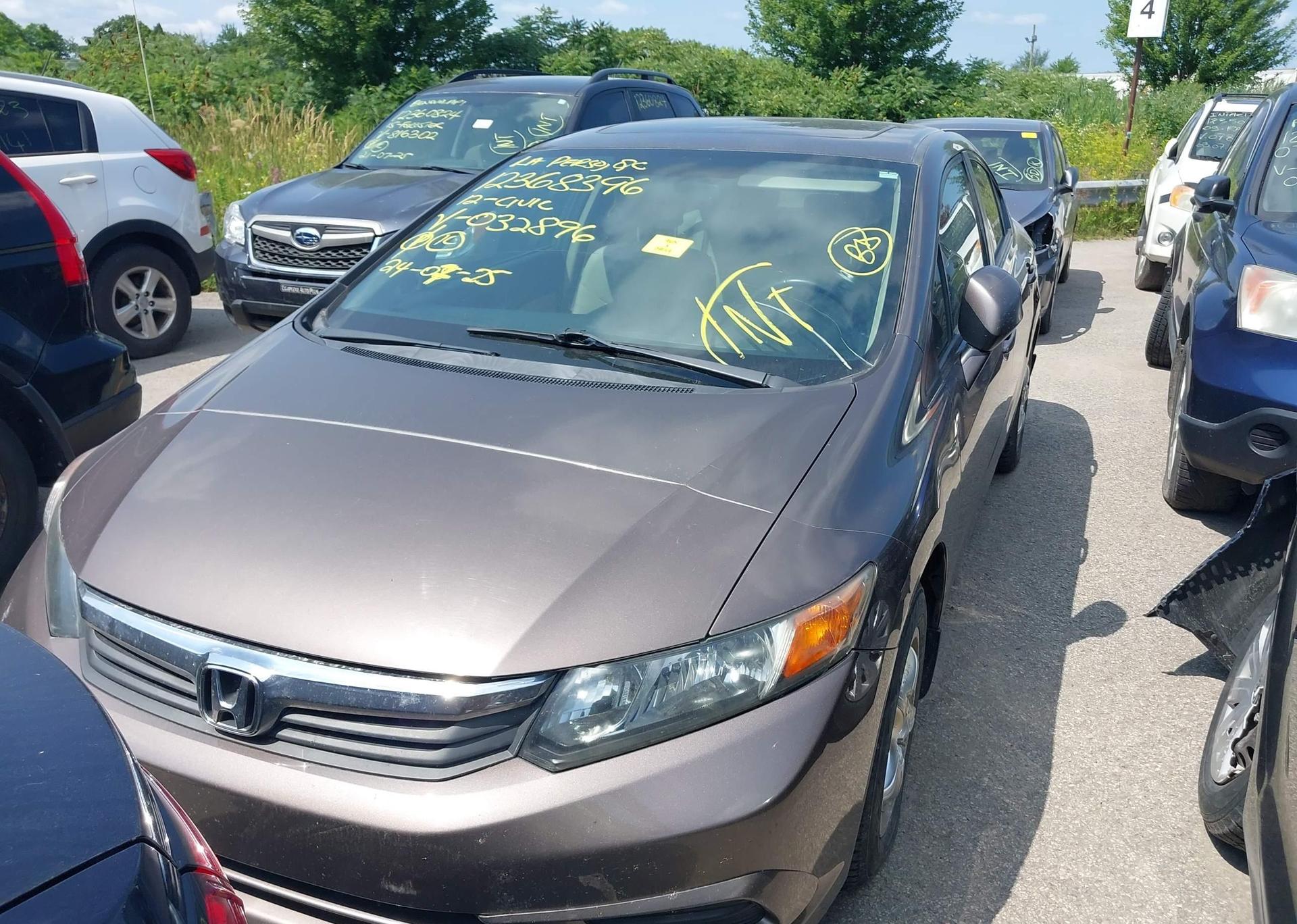 2012 HONDA CIVIC LX