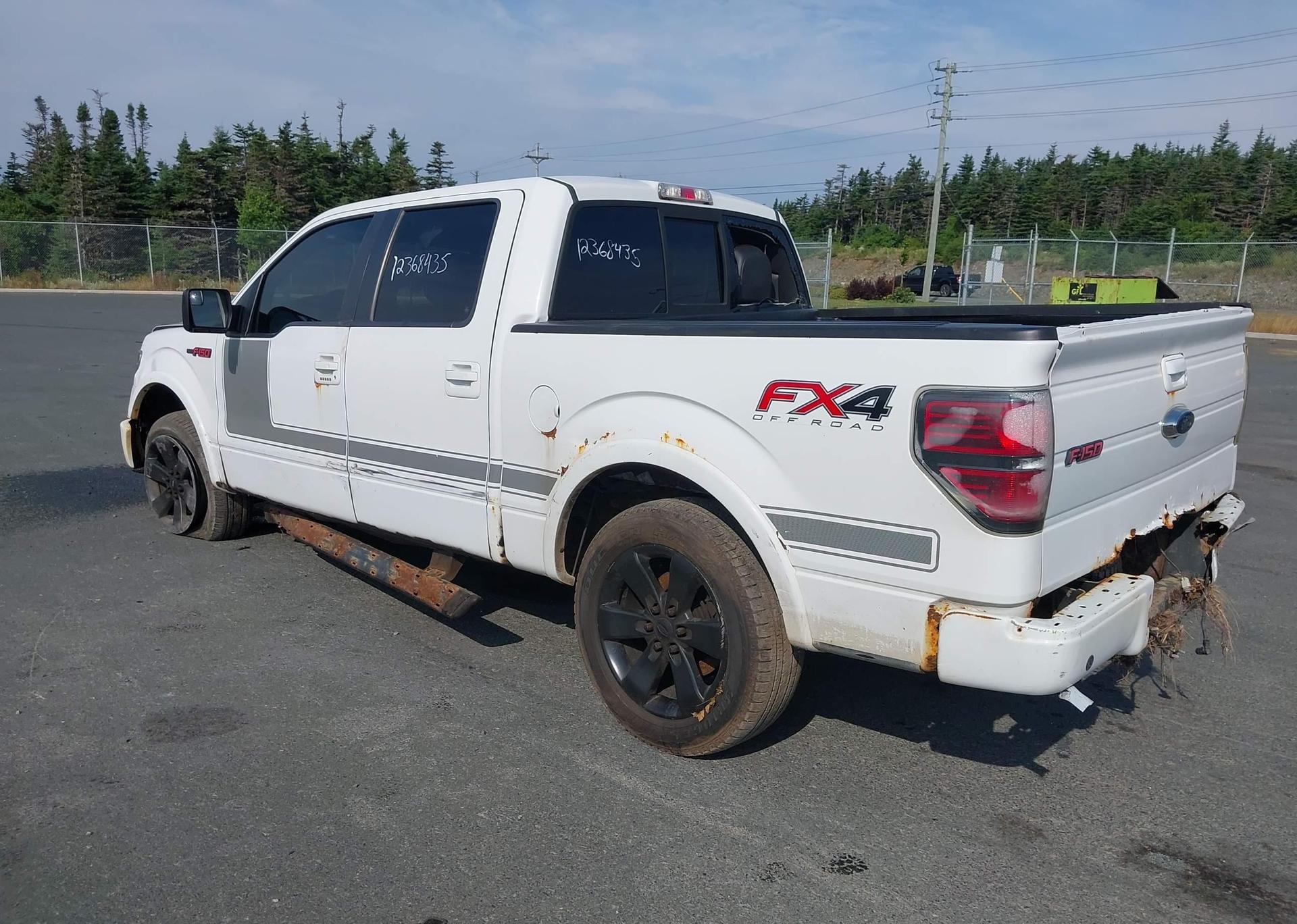 2013 FORD F150 SUPERCREW