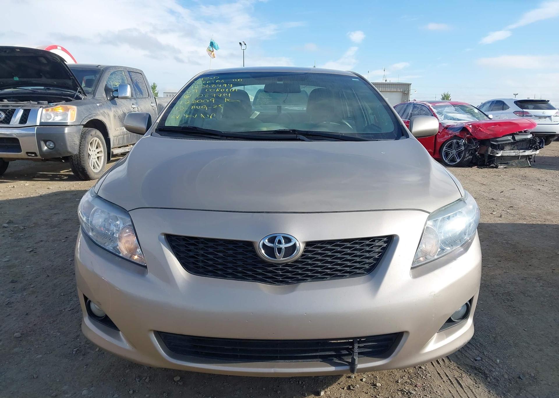 2009 TOYOTA COROLLA S