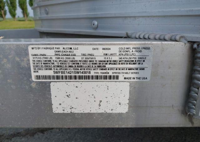2025 Alcom LLC Stealth Trailer