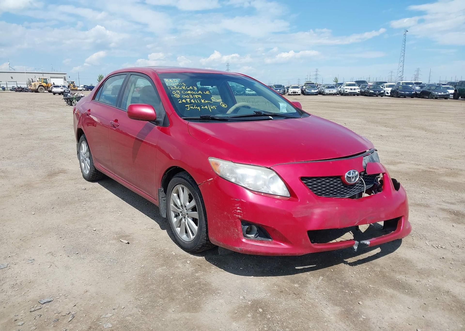 2009 TOYOTA COROLLA LE