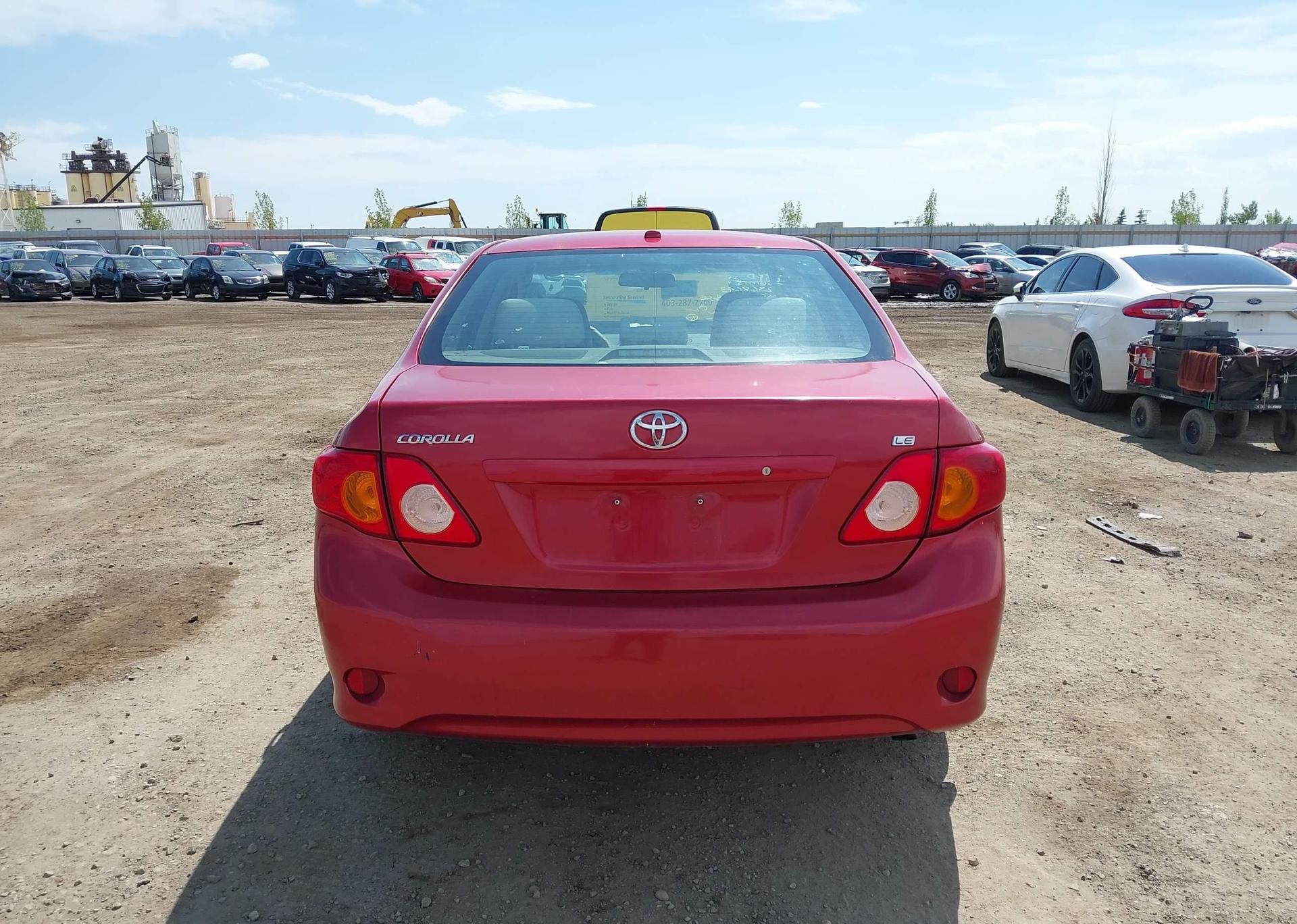 2009 TOYOTA COROLLA LE