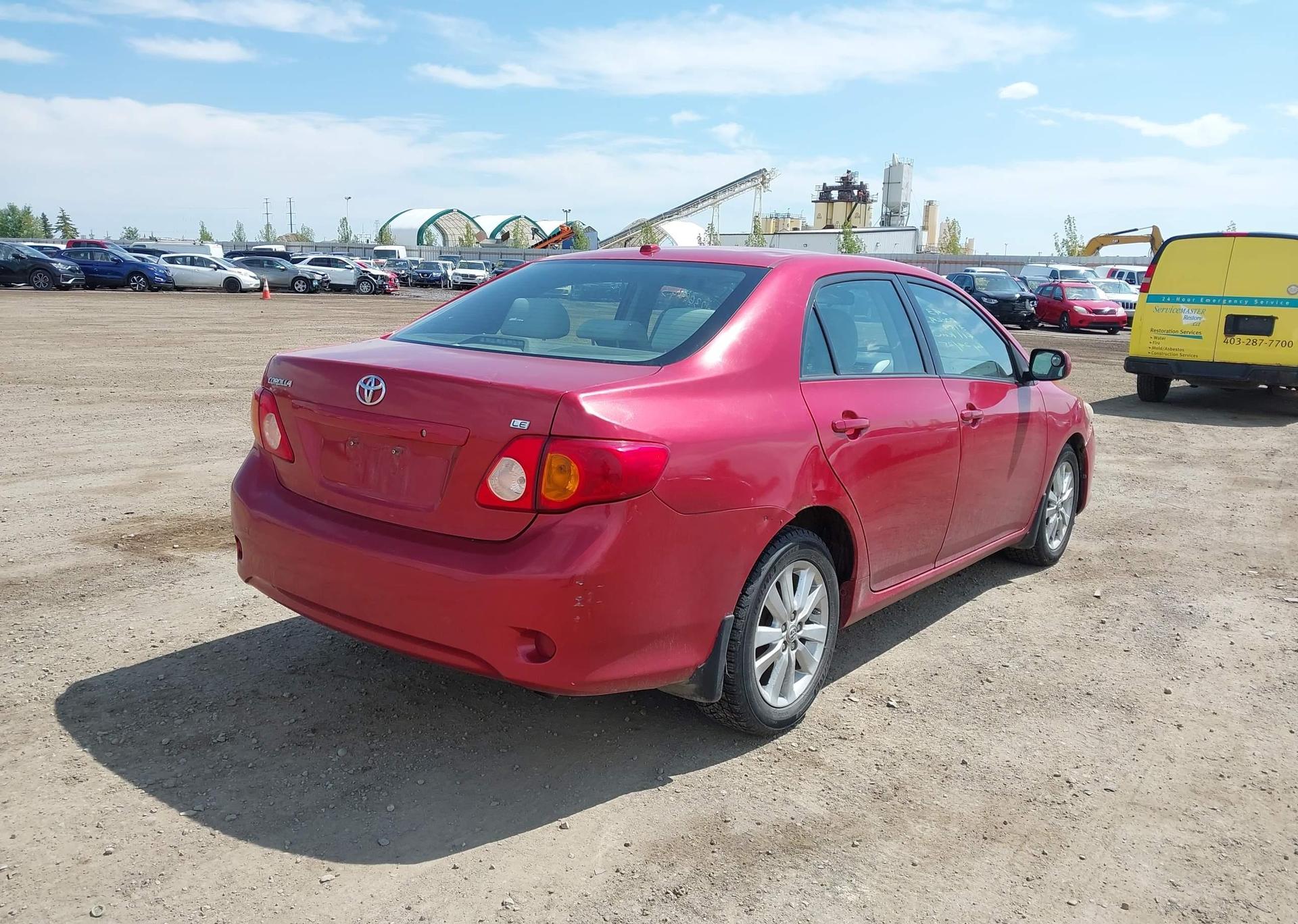 2009 TOYOTA COROLLA LE