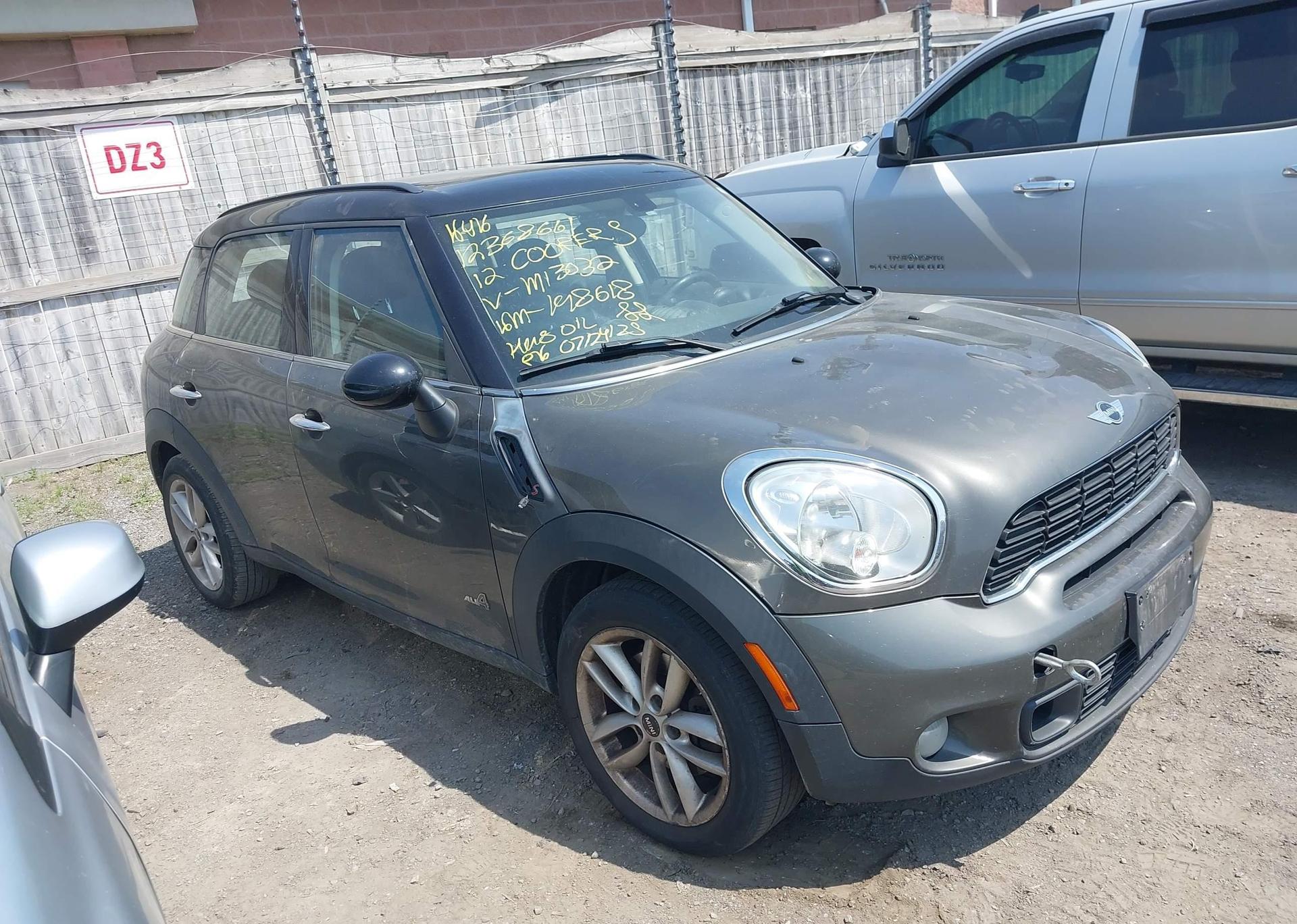 2012 MINI COOPER S COUNTRYMAN