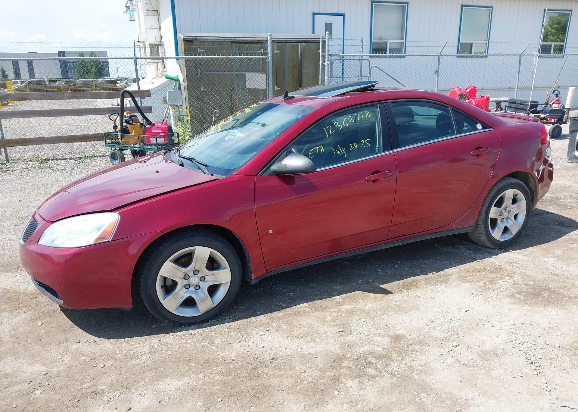 2009 PONTIAC G6