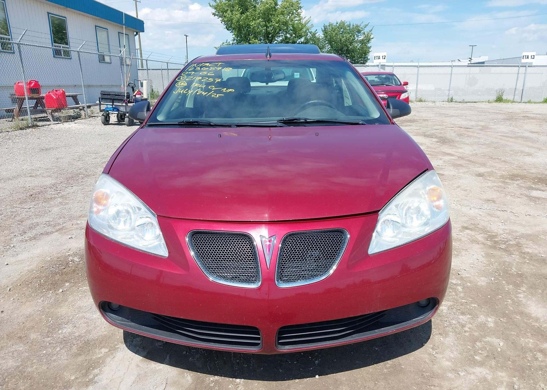 2009 PONTIAC G6