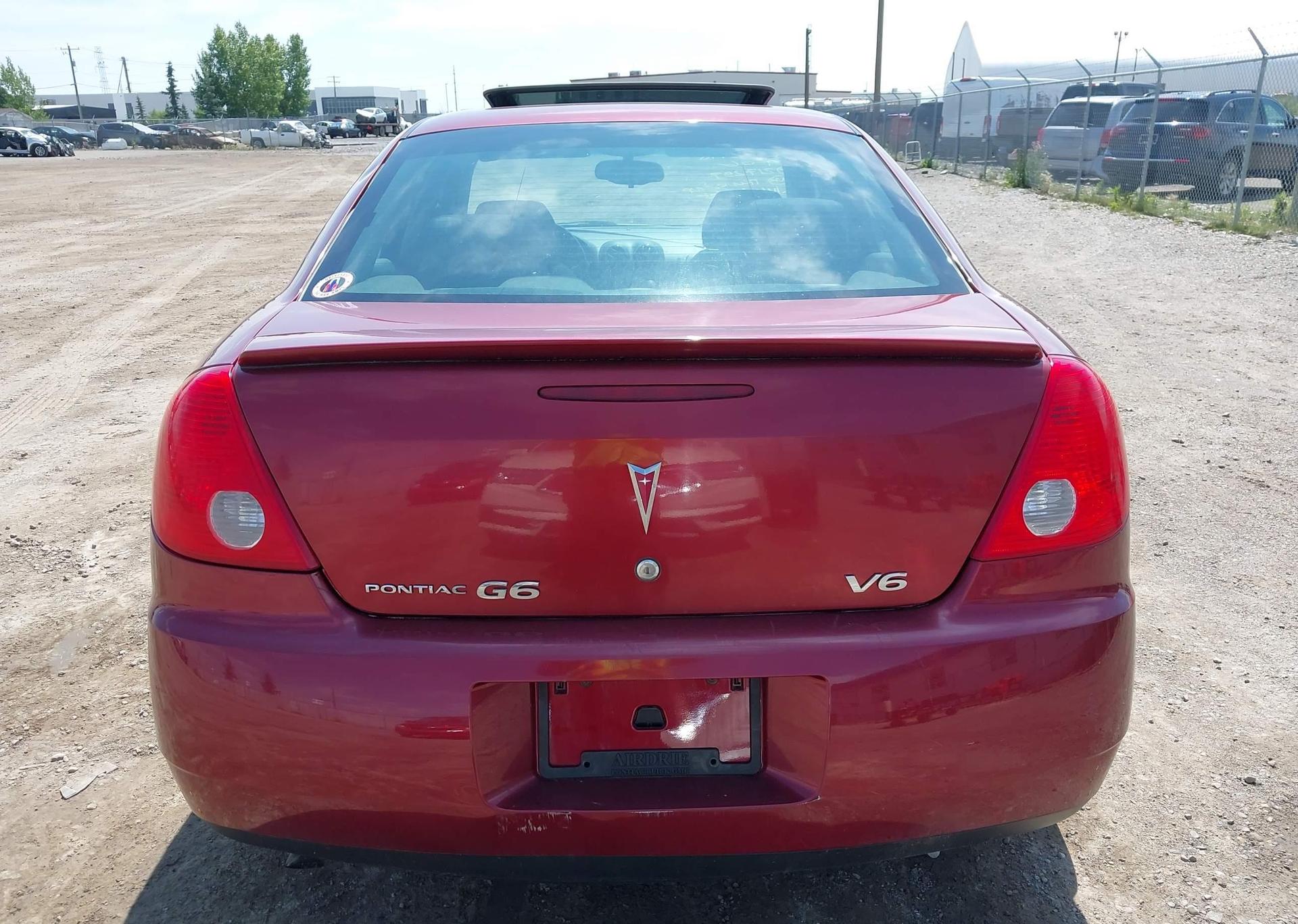2009 PONTIAC G6