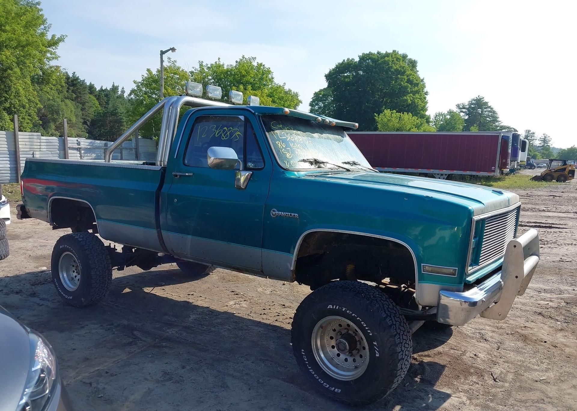 1986 CHEVROLET K10