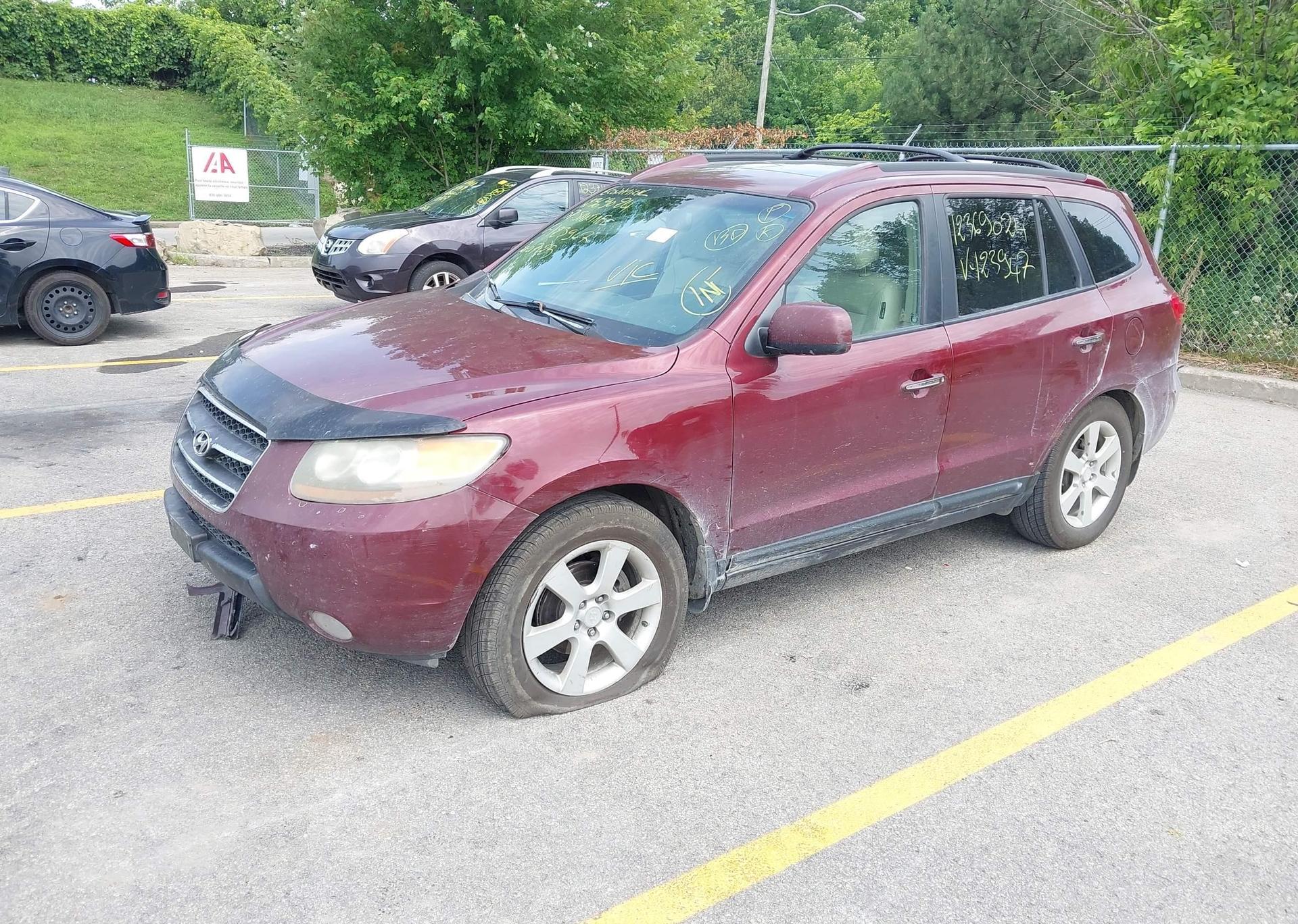 2007 HYUNDAI SANTA FE GLS