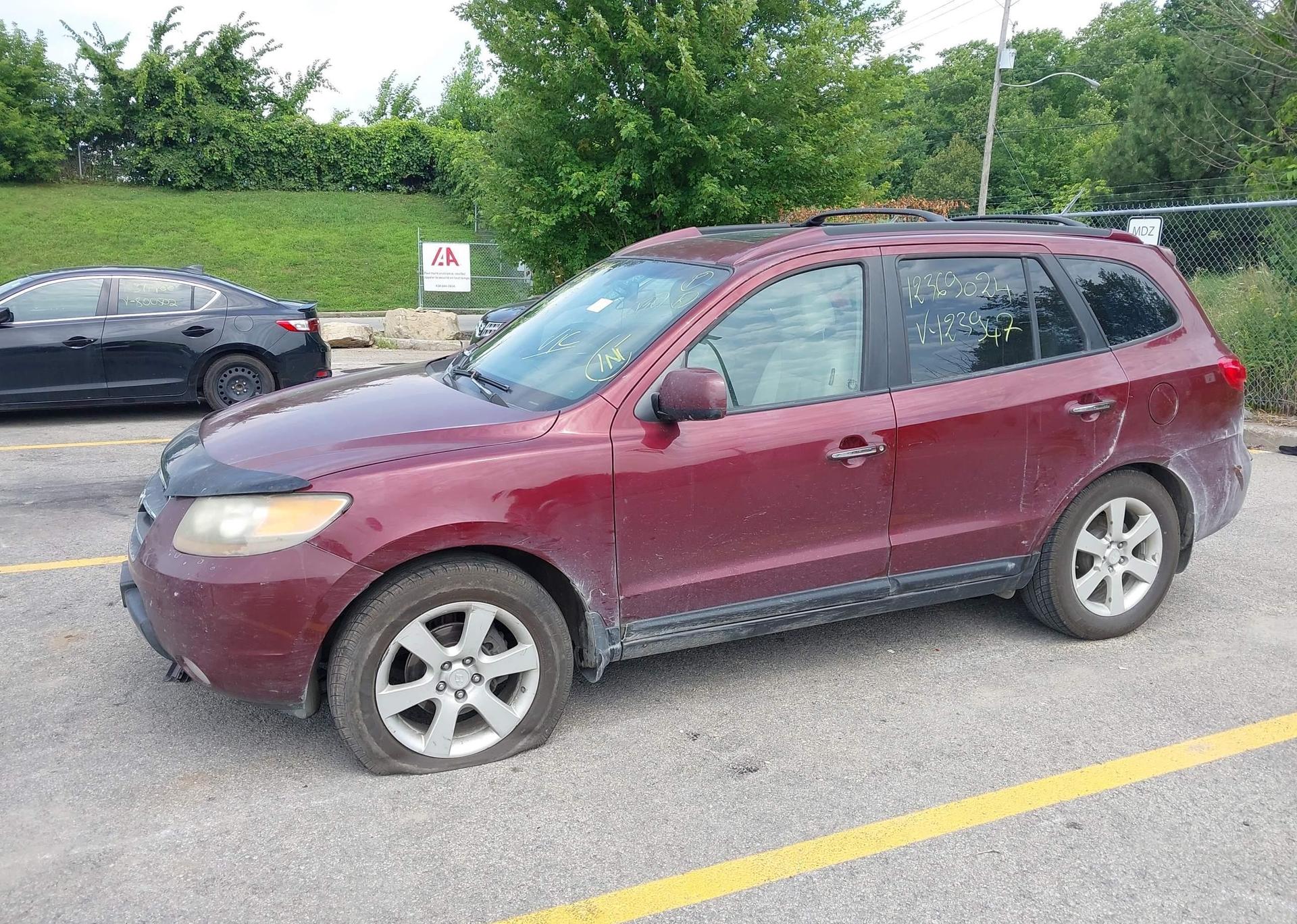 2007 HYUNDAI SANTA FE GLS