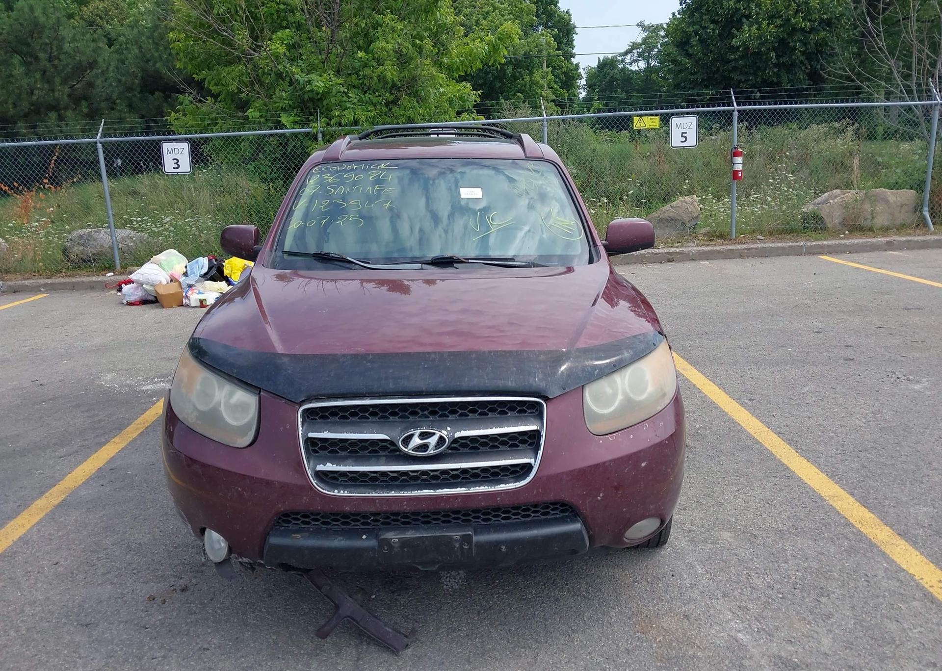 2007 HYUNDAI SANTA FE GLS