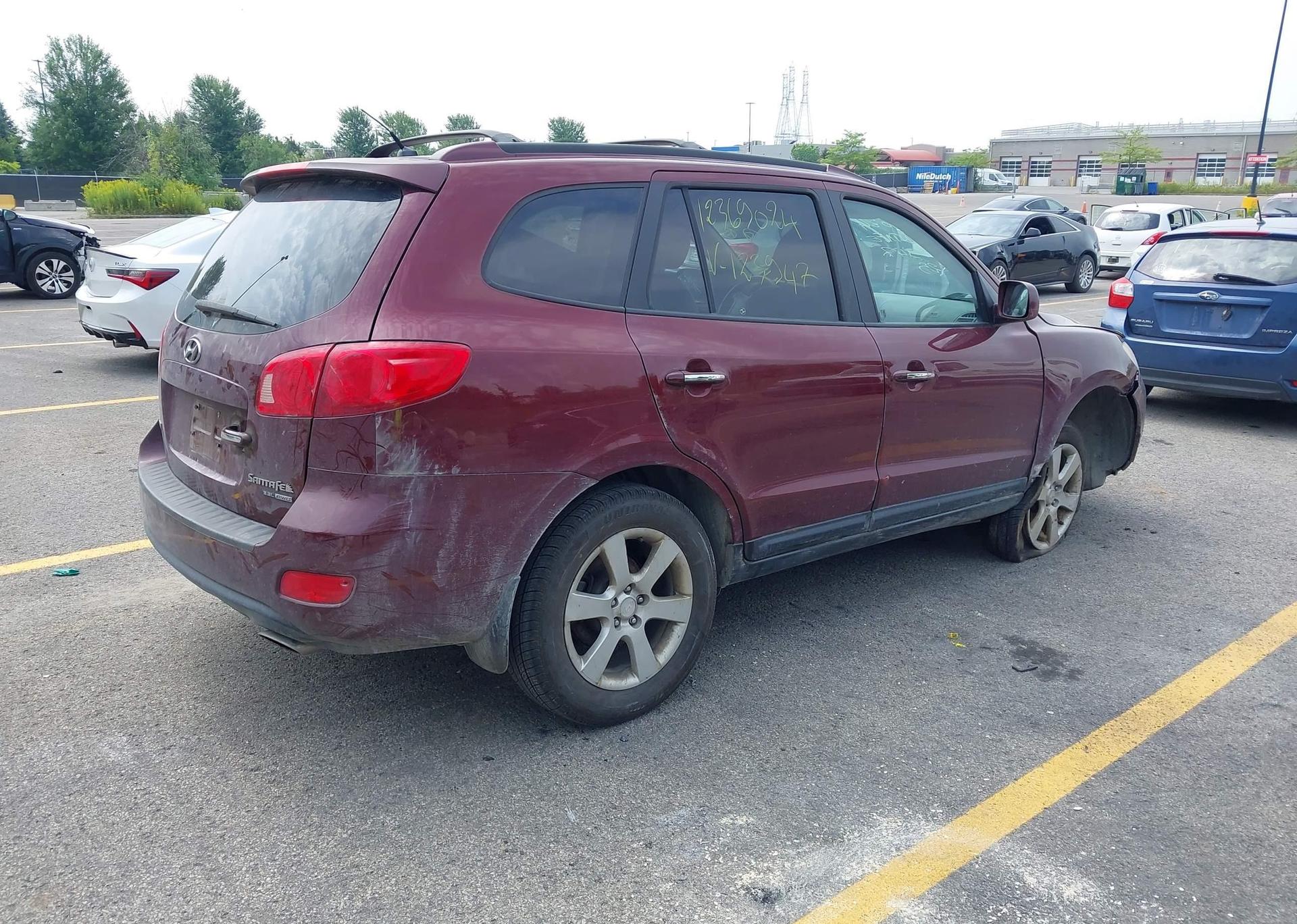 2007 HYUNDAI SANTA FE GLS
