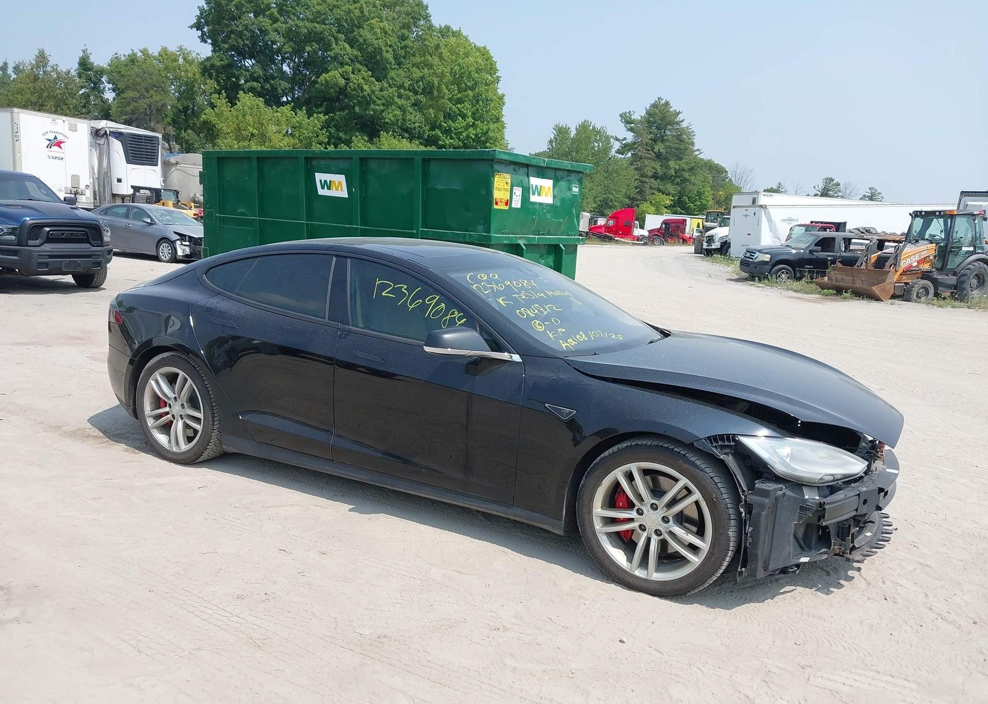 2015 TESLA MODEL S 70D