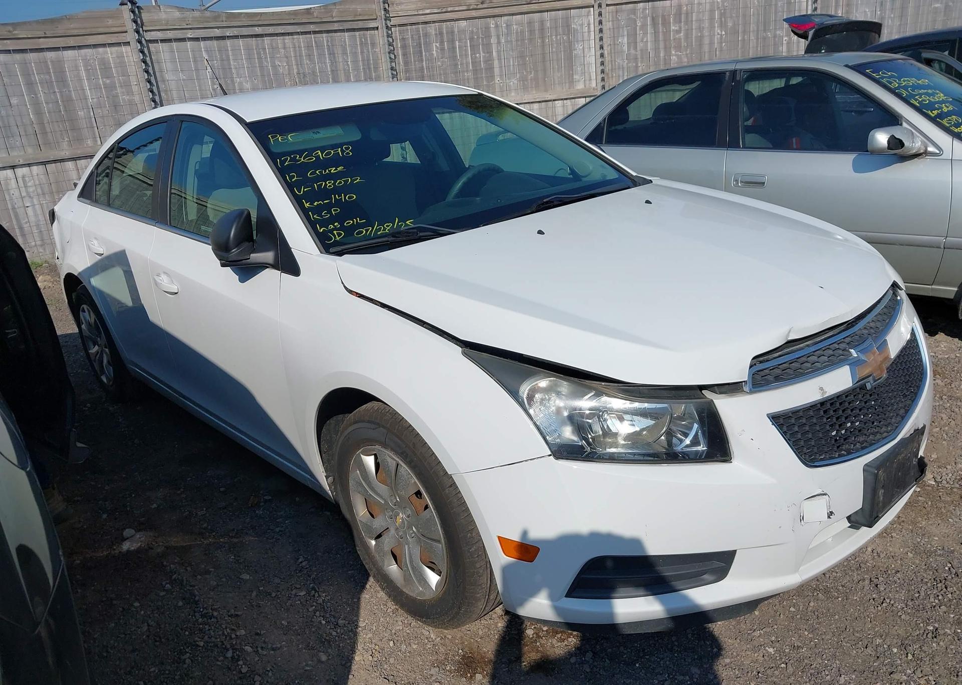 2012 CHEVROLET CRUZE LS