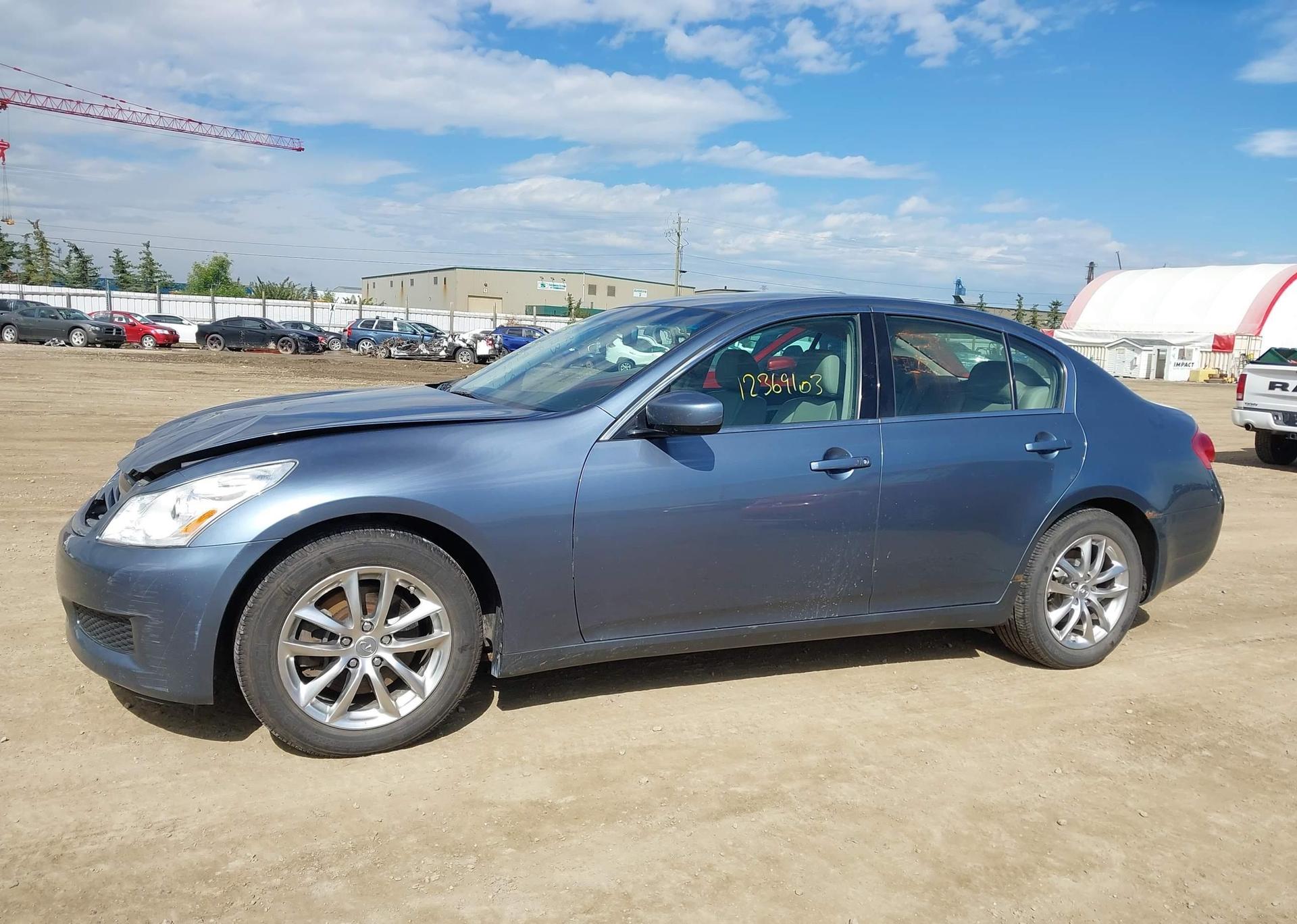 2009 INFINITI G37X