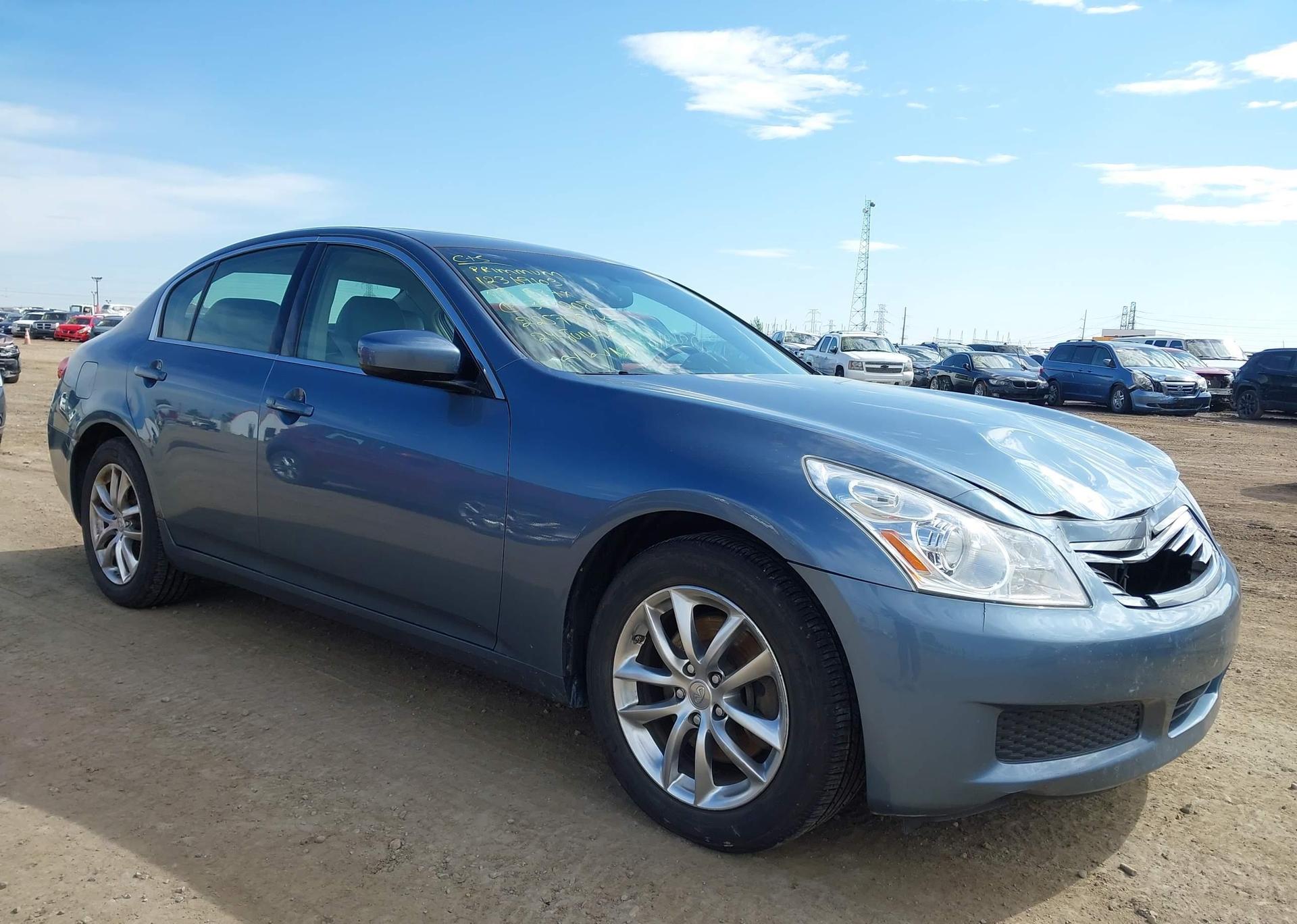 2009 INFINITI G37X