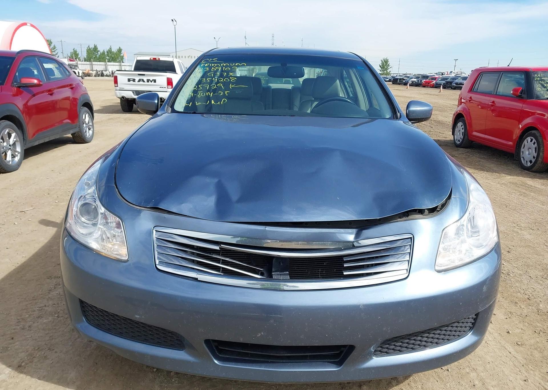 2009 INFINITI G37X