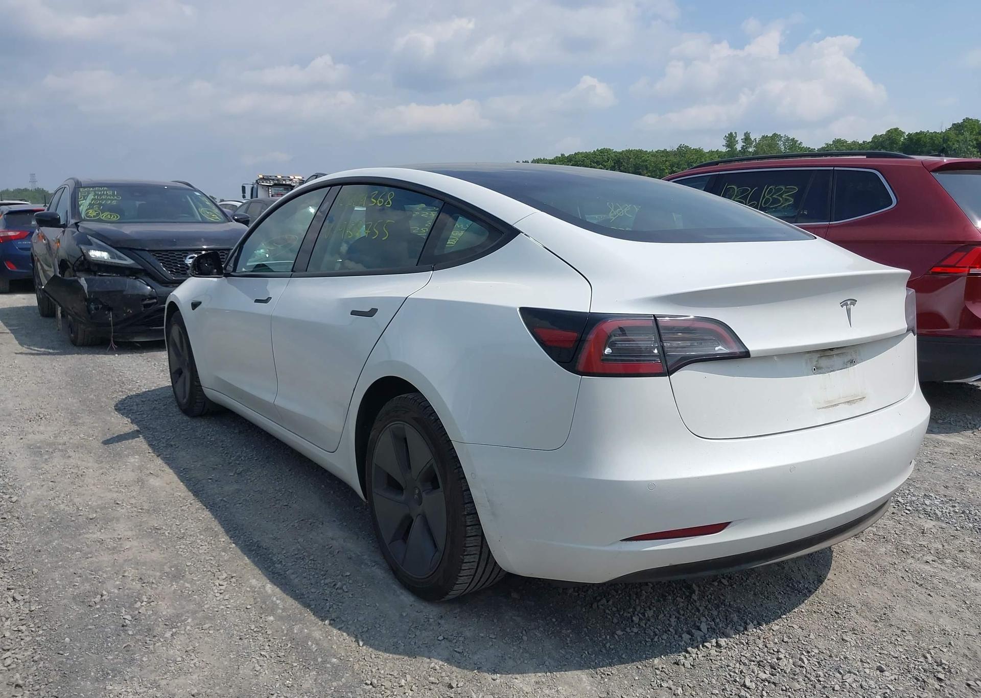2021 TESLA MODEL 3 STANDARD RANGE