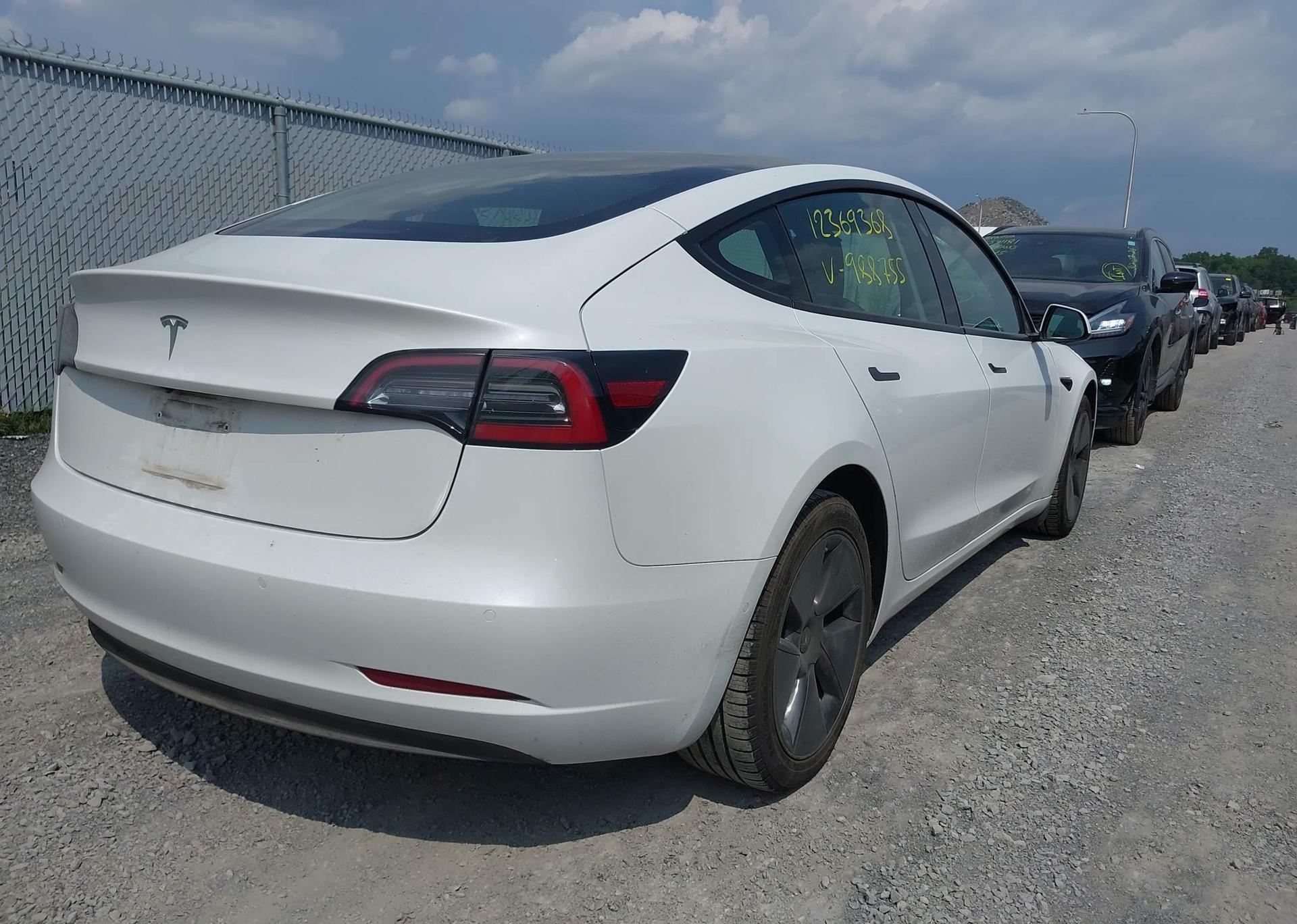2021 TESLA MODEL 3 STANDARD RANGE