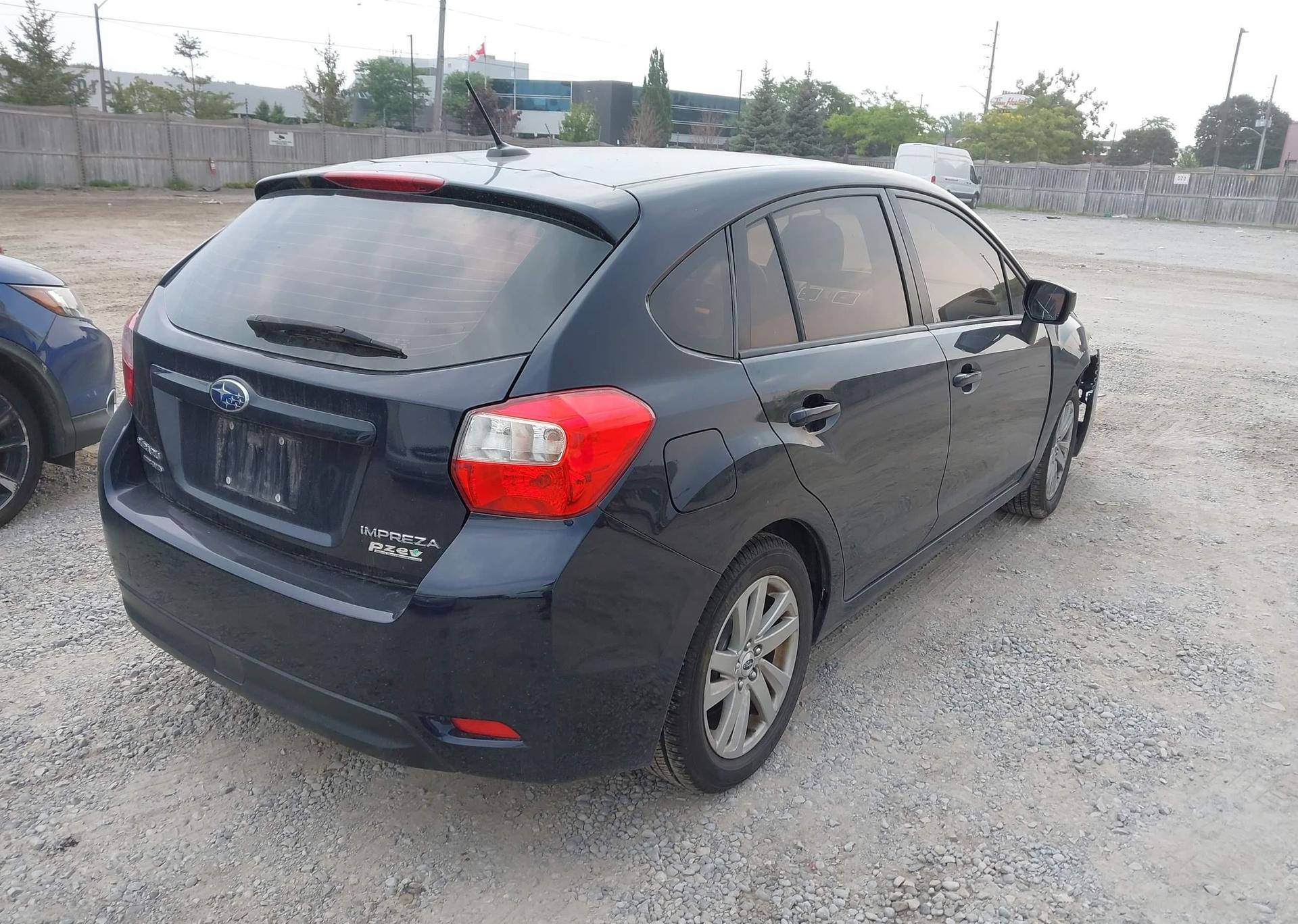 2015 SUBARU IMPREZA 2.0I