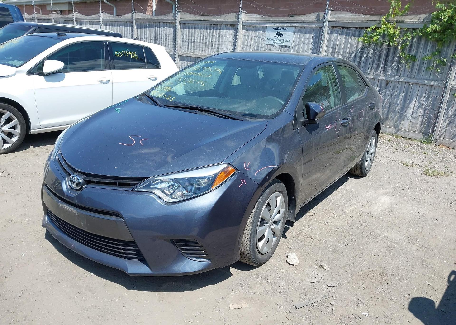 2016 TOYOTA COROLLA LE