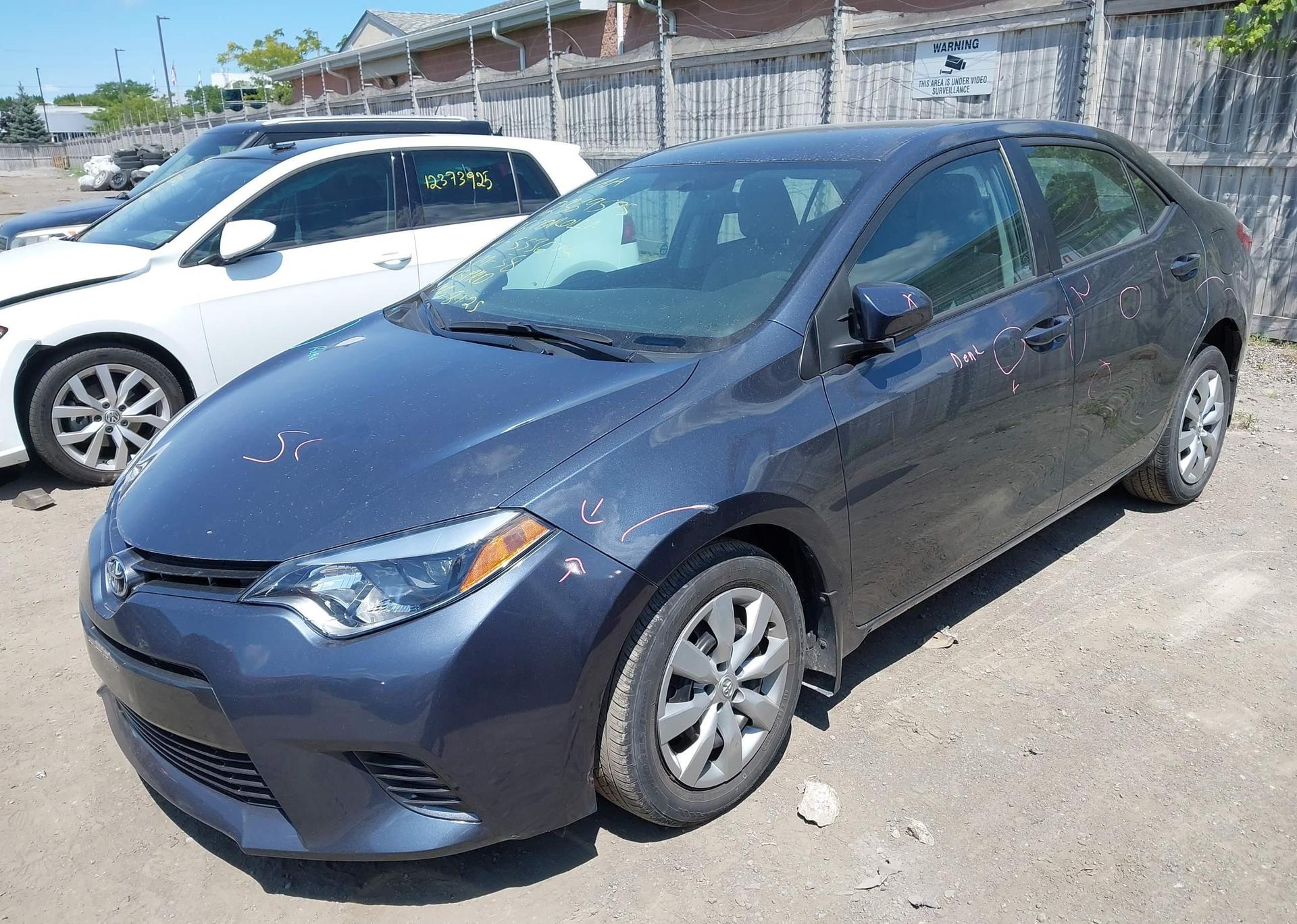 2016 TOYOTA COROLLA LE