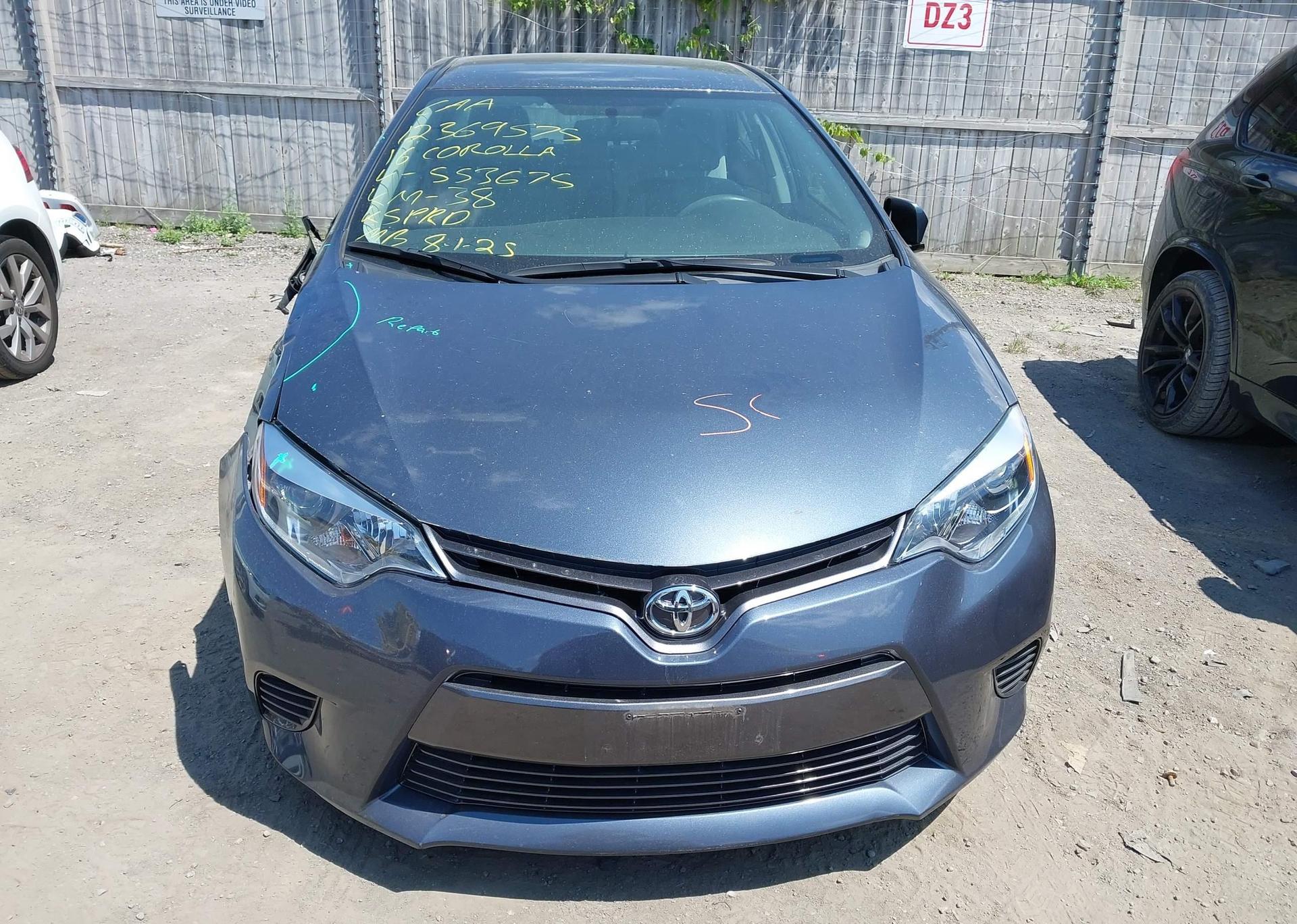 2016 TOYOTA COROLLA LE