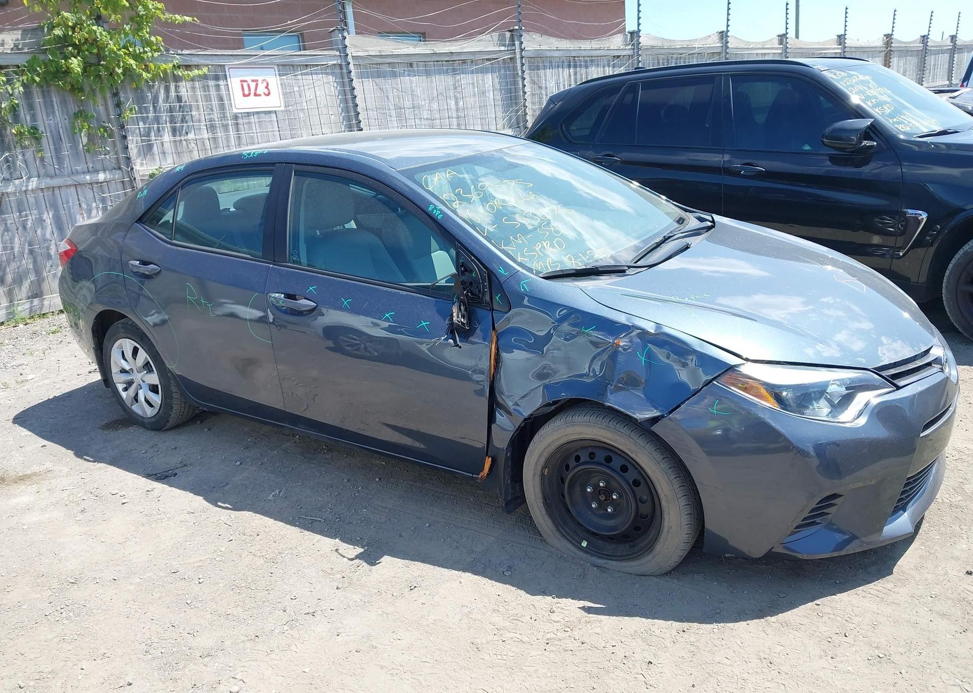 2016 TOYOTA COROLLA LE