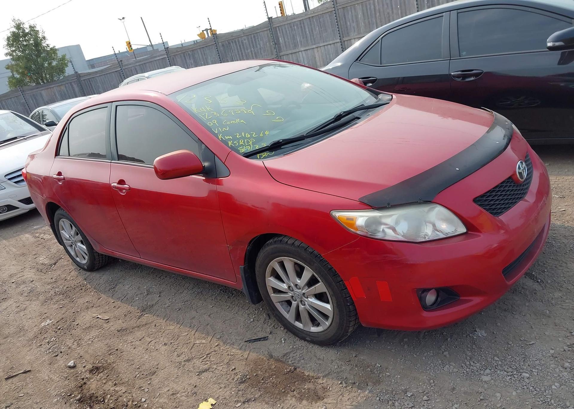 2009 TOYOTA COROLLA S