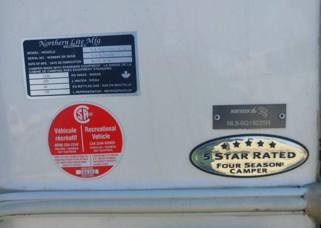 2025 NORTHERN LITE TRUCK CAMPER