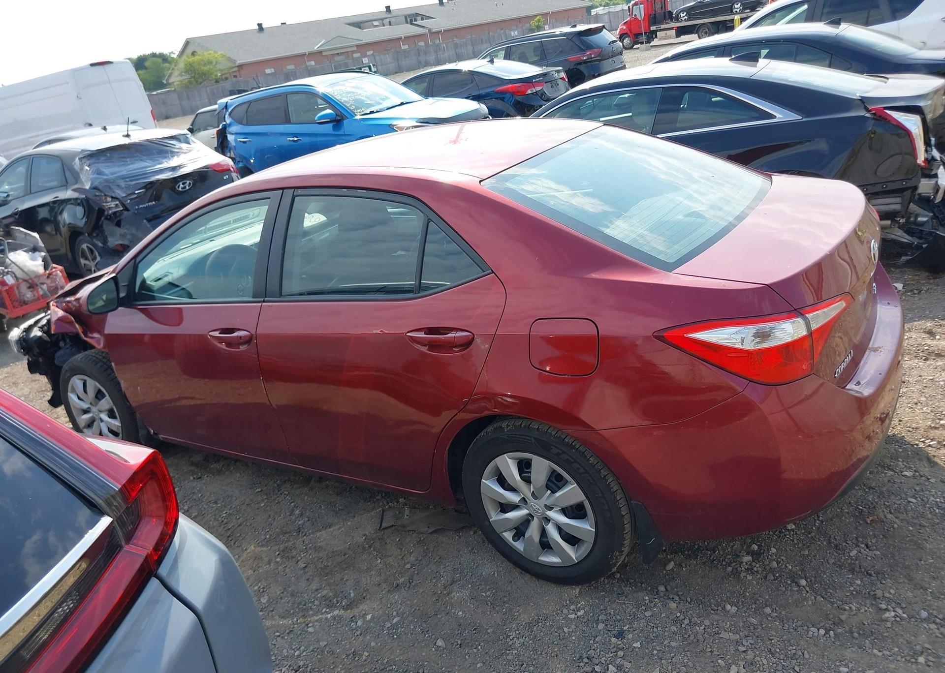 2016 TOYOTA COROLLA LE