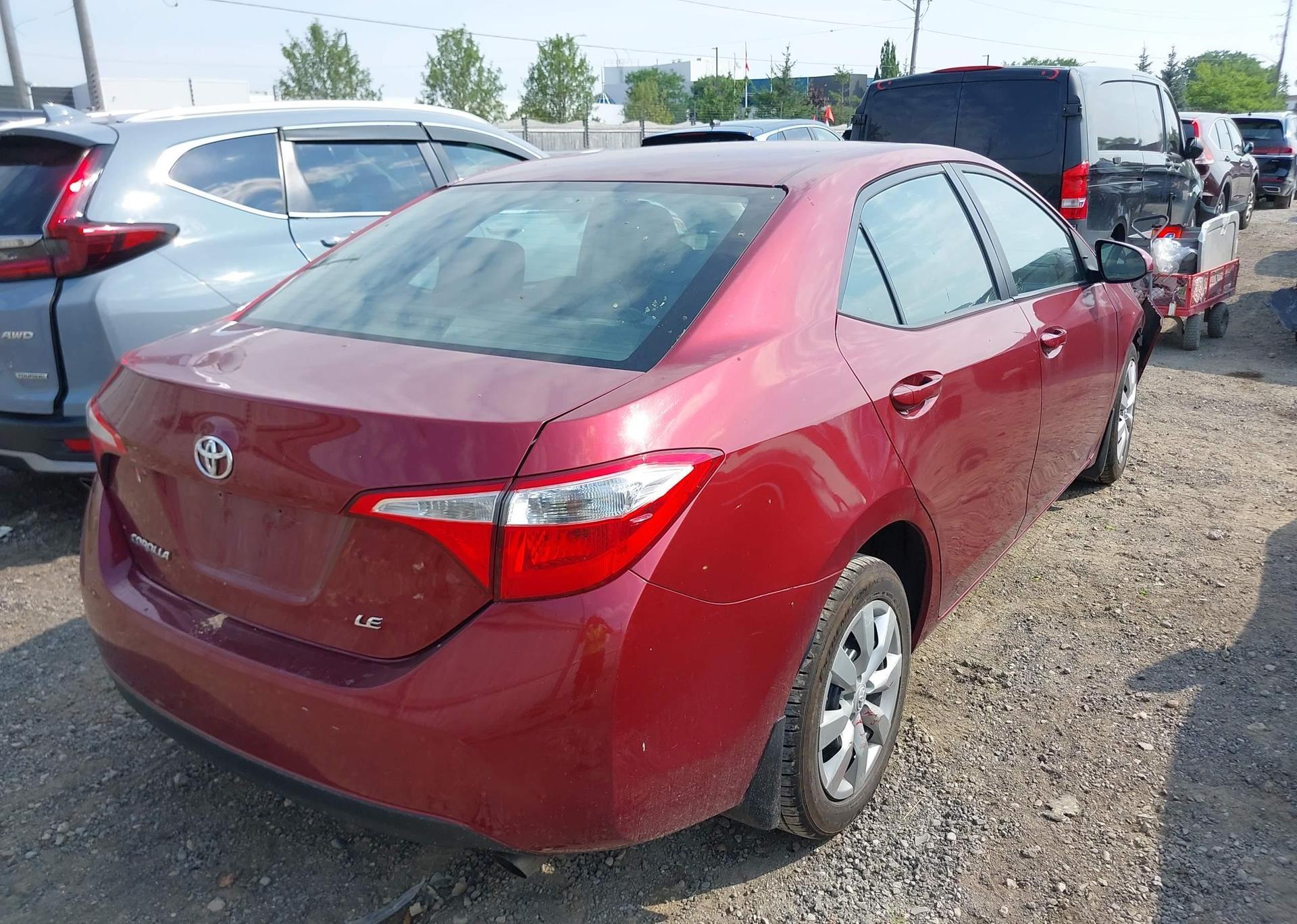 2016 TOYOTA COROLLA LE