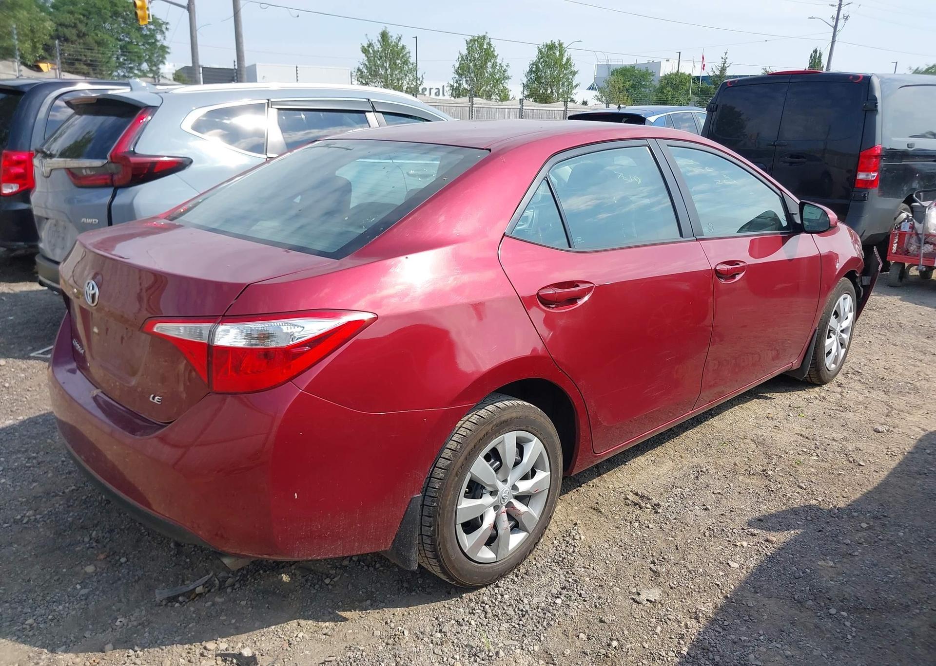 2016 TOYOTA COROLLA LE