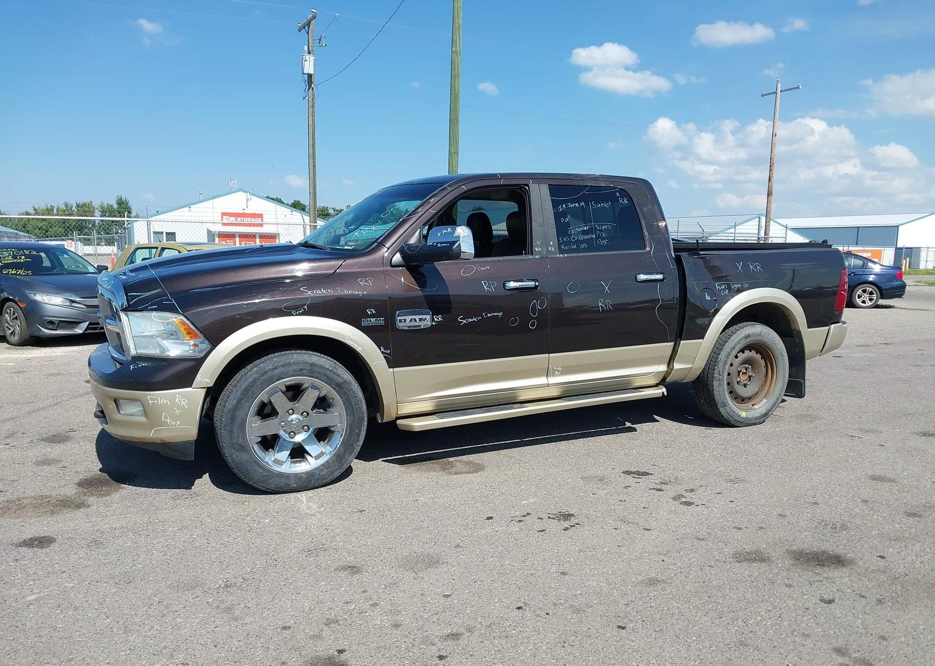 2011 RAM RAM 1500 LARAMIE LONGHORN