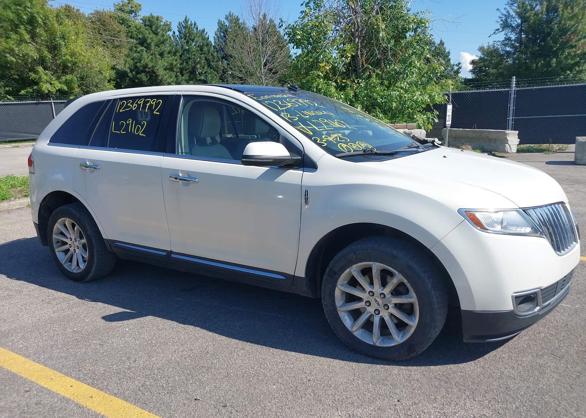 2013 LINCOLN MKX