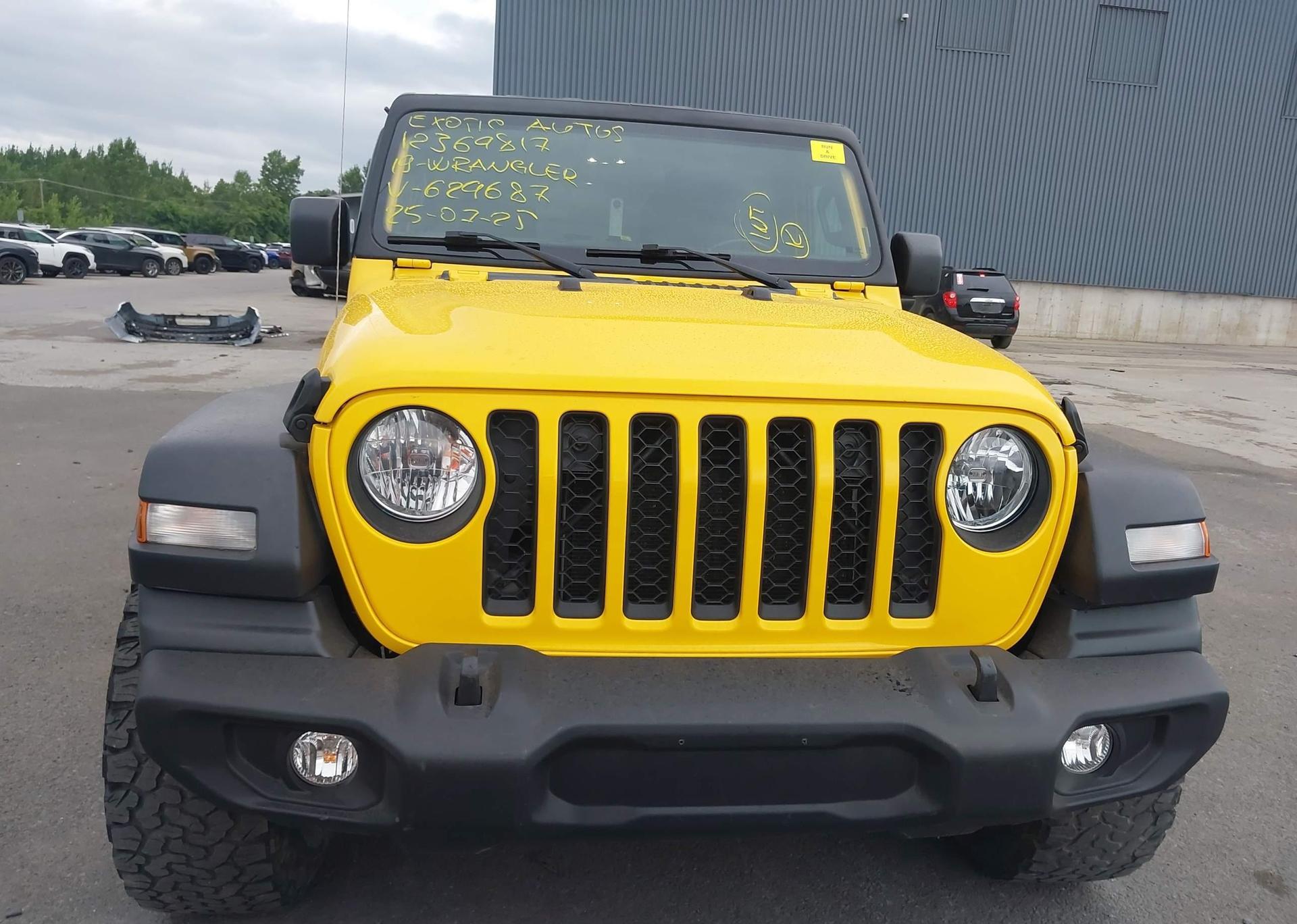 2019 JEEP WRANGLER UNLIMITED SPORT