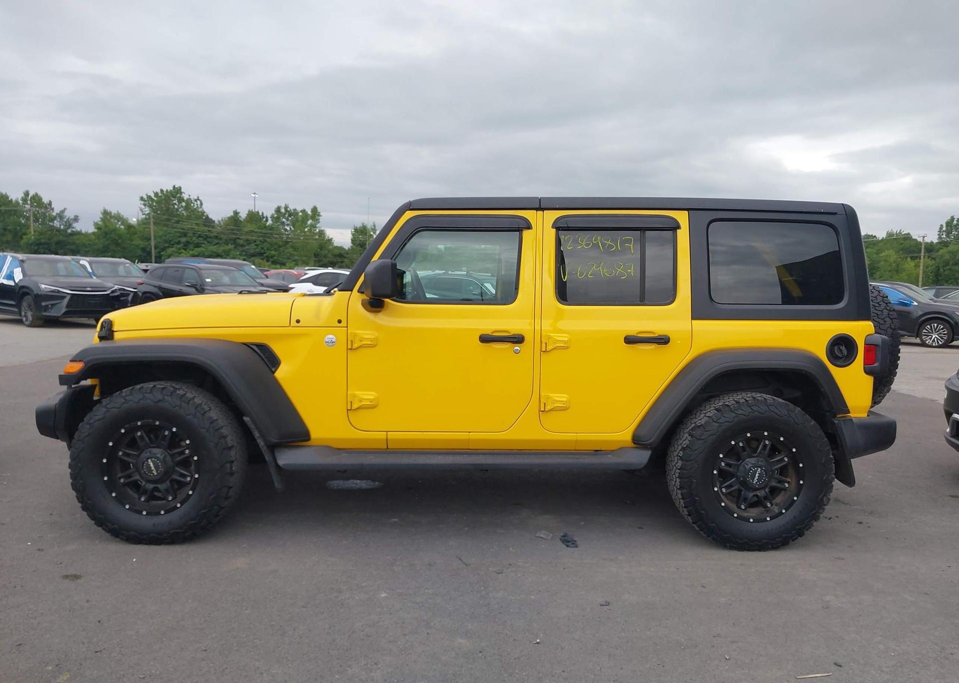 2019 JEEP WRANGLER UNLIMITED SPORT