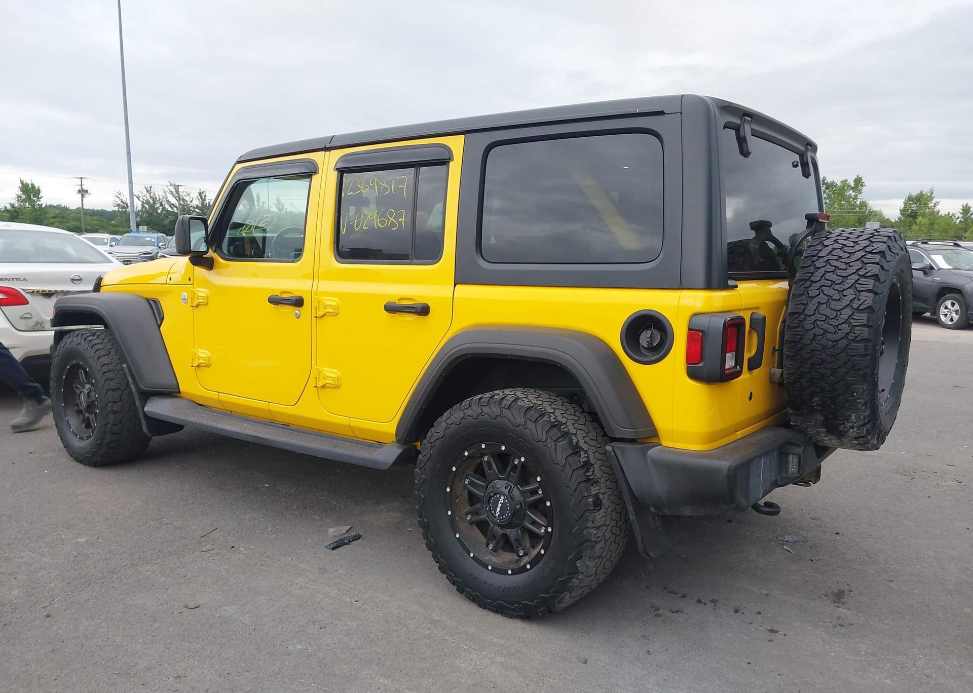 2019 JEEP WRANGLER UNLIMITED SPORT
