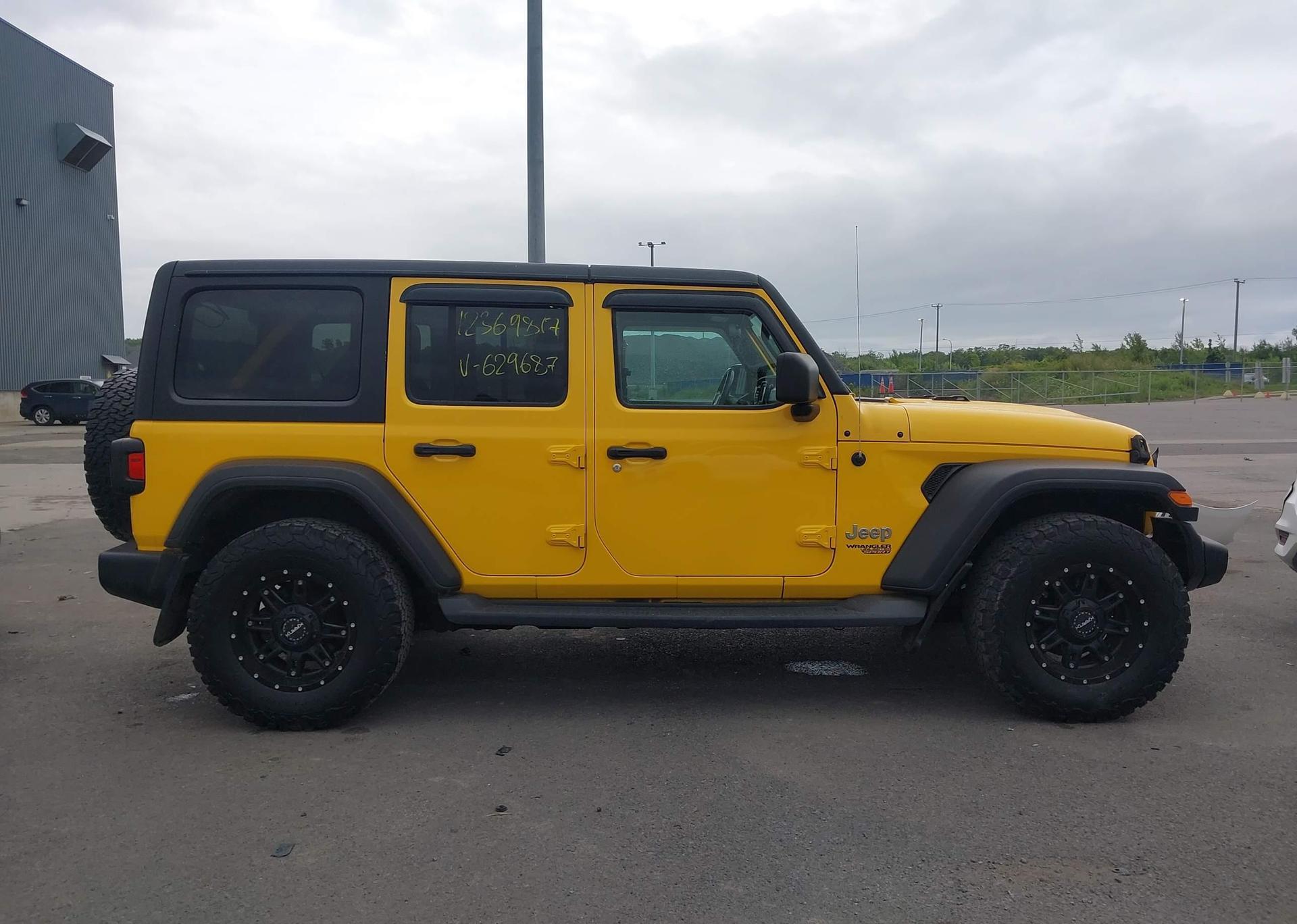 2019 JEEP WRANGLER UNLIMITED SPORT