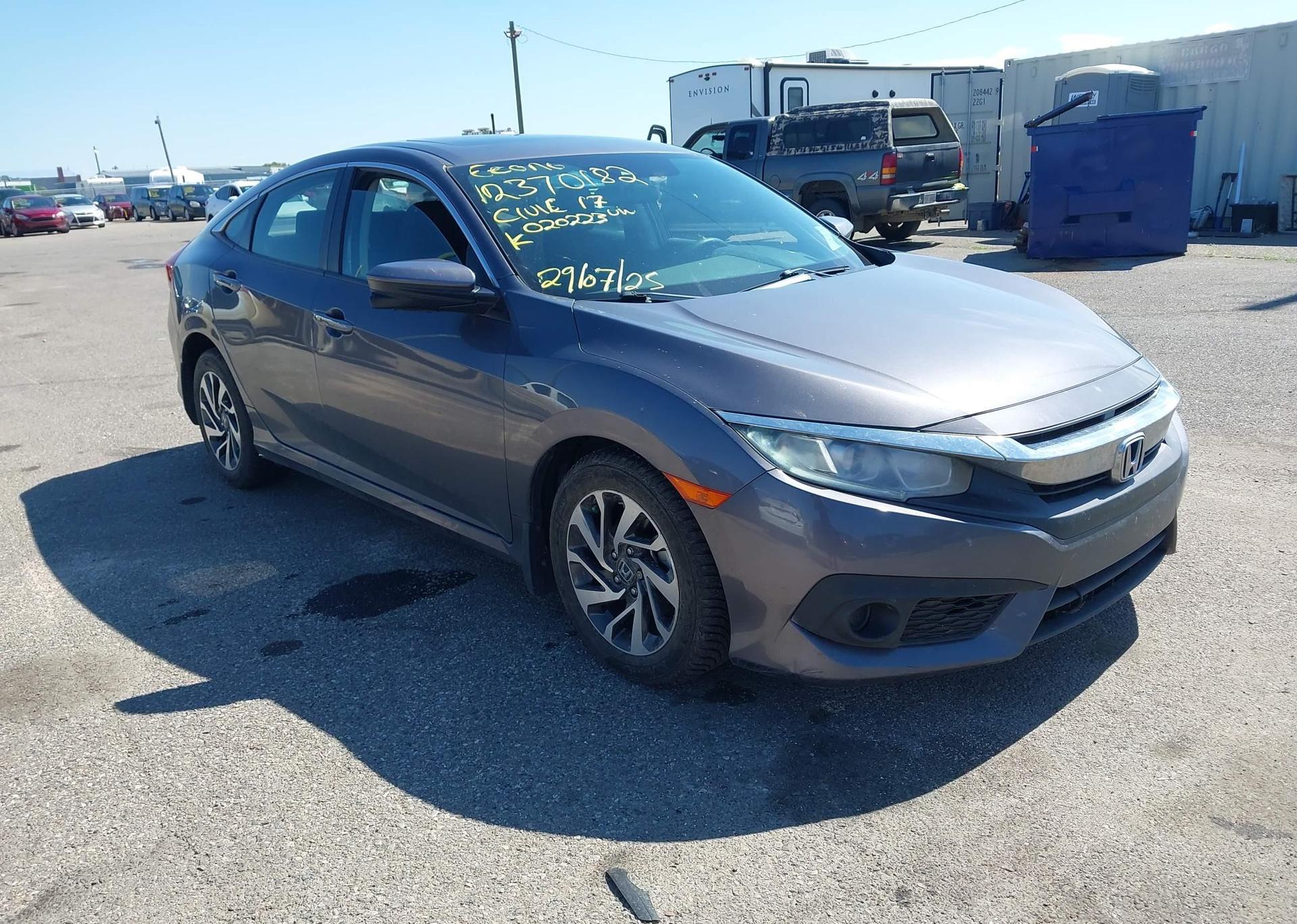2017 HONDA CIVIC EX 4DR