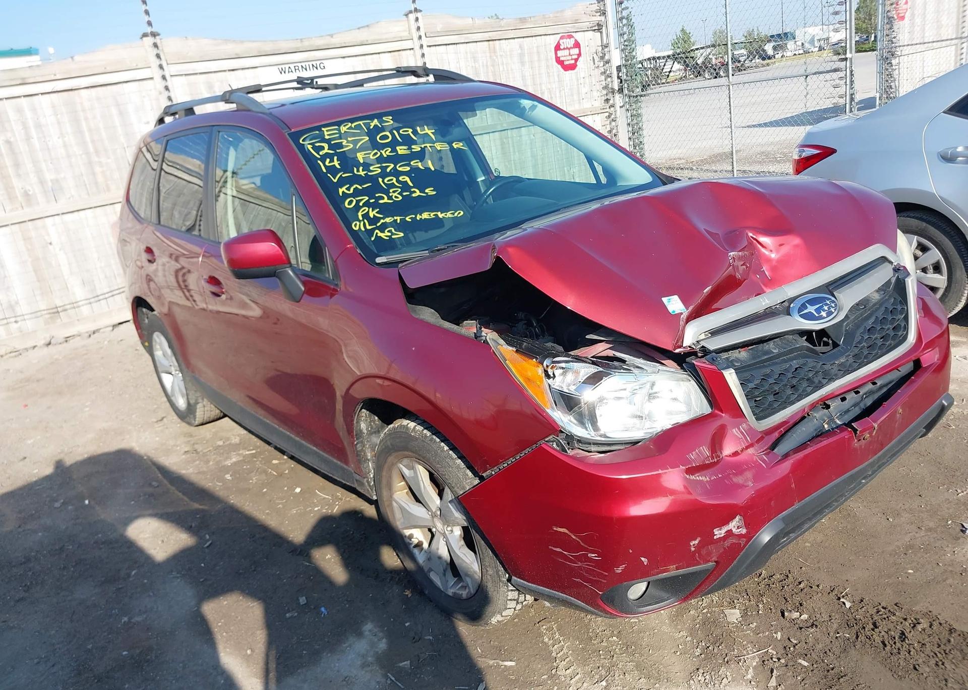 2014 SUBARU FORESTER 2.5I LIMITED