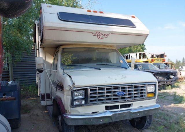 1986 FORD ECONOLINE E350 CUTAWAY VAN